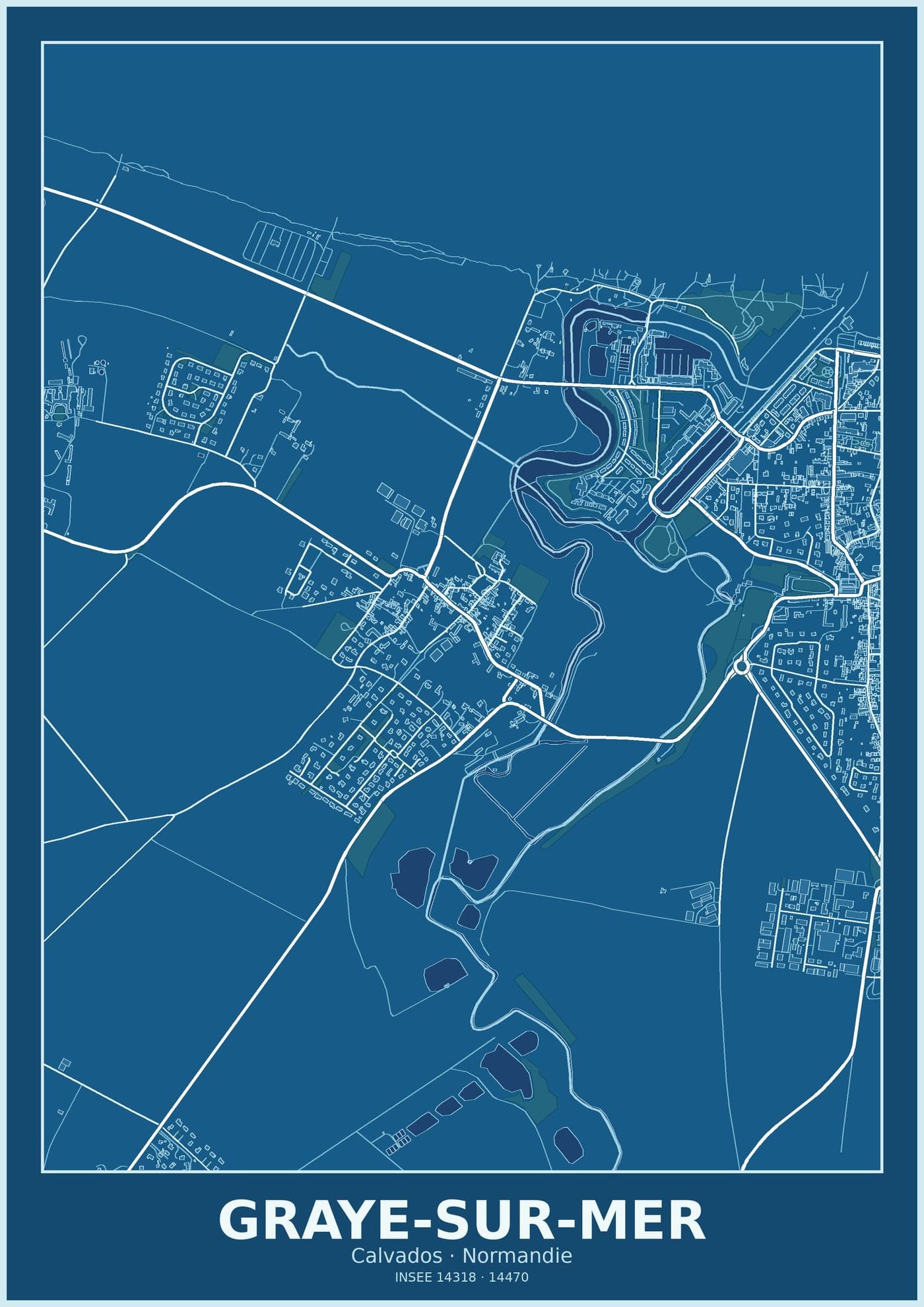 Plan de Graye-sur-Mer