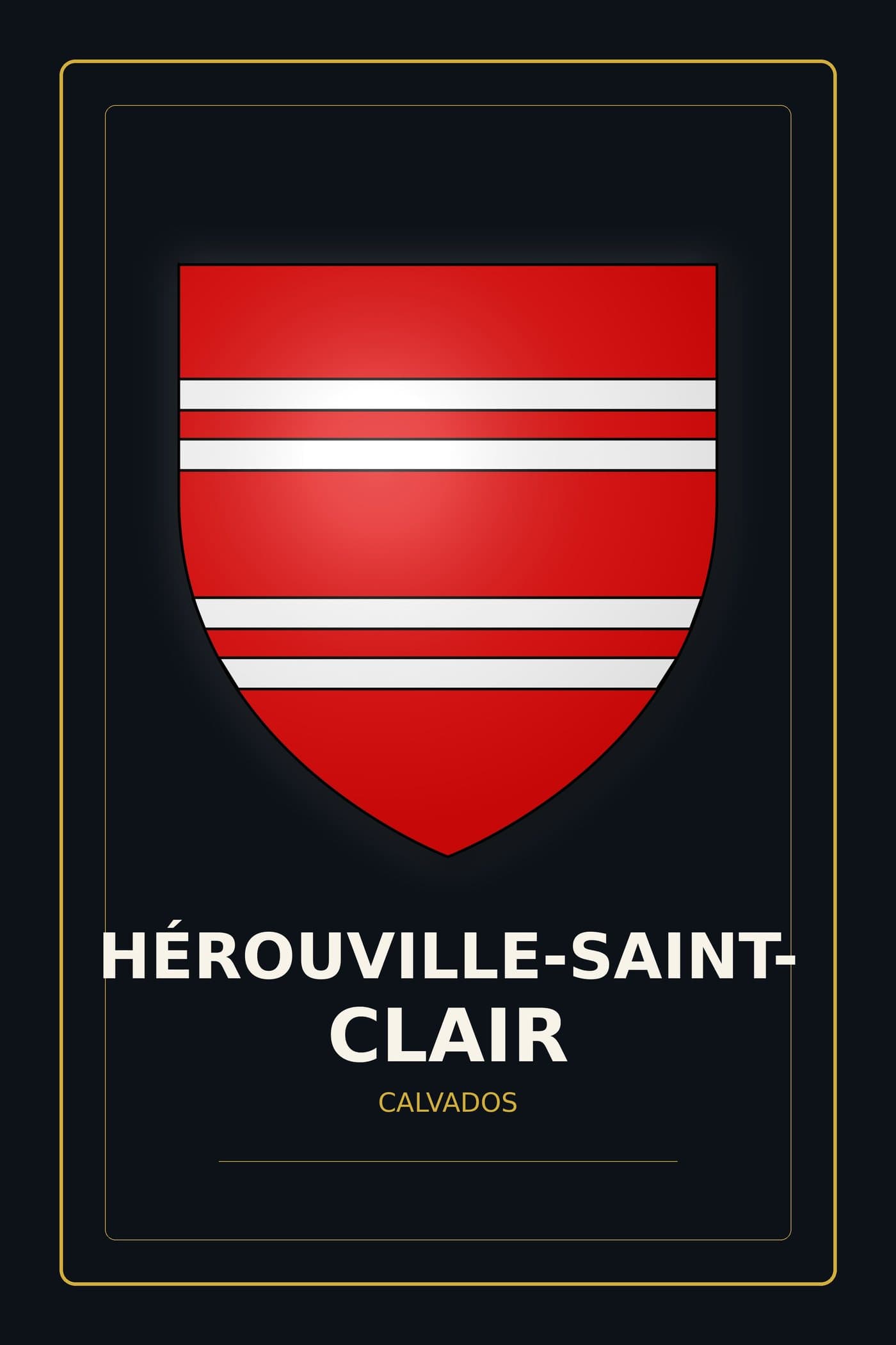 Blason d'Hérouville-Saint-Clair