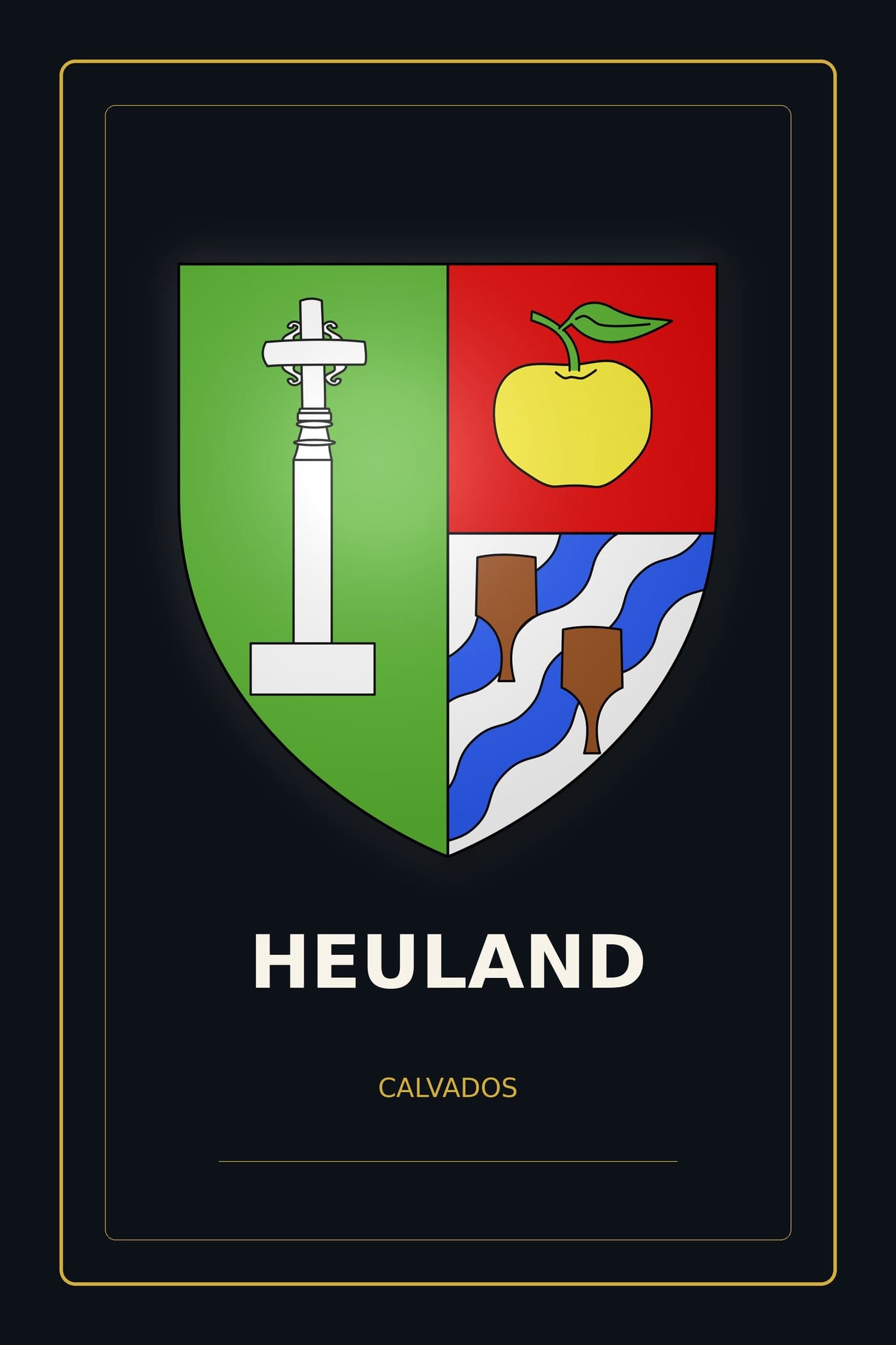 Blason d'Heuland