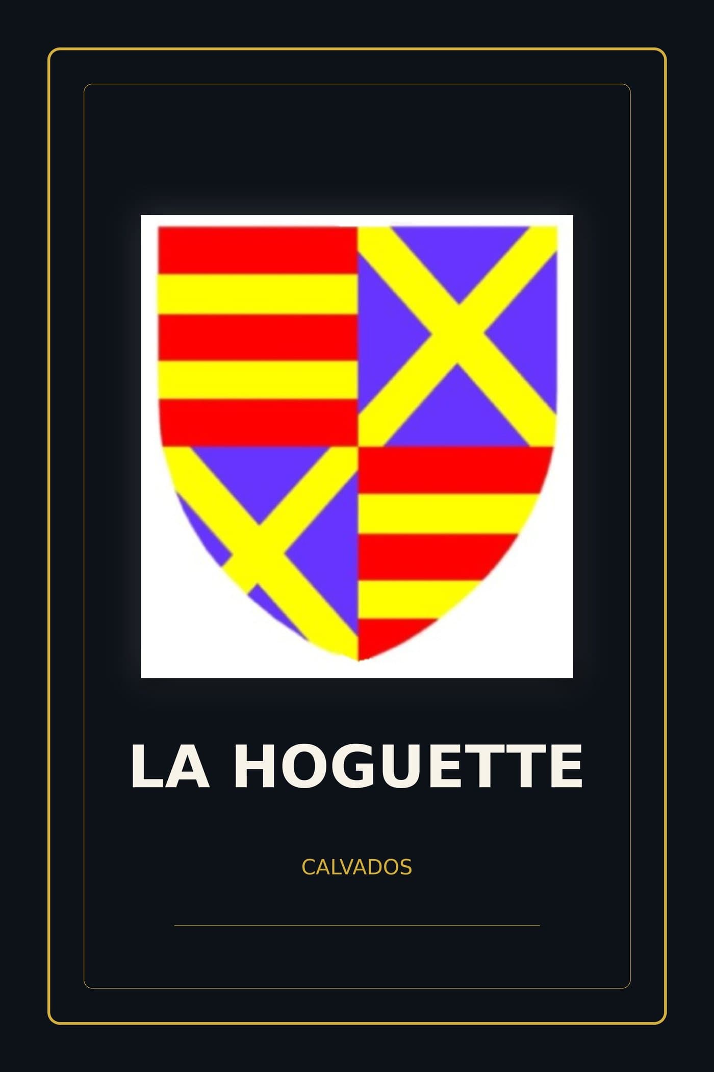 Blason de La Hoguette