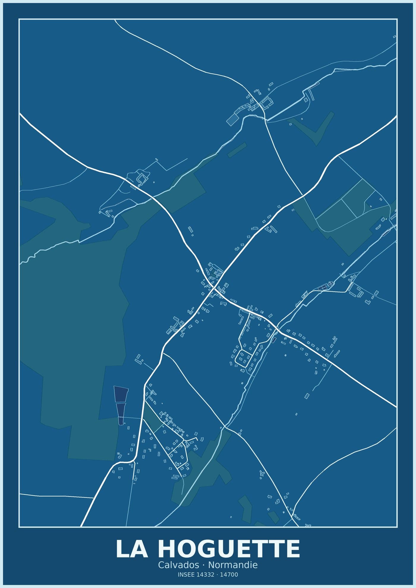Plan de La Hoguette