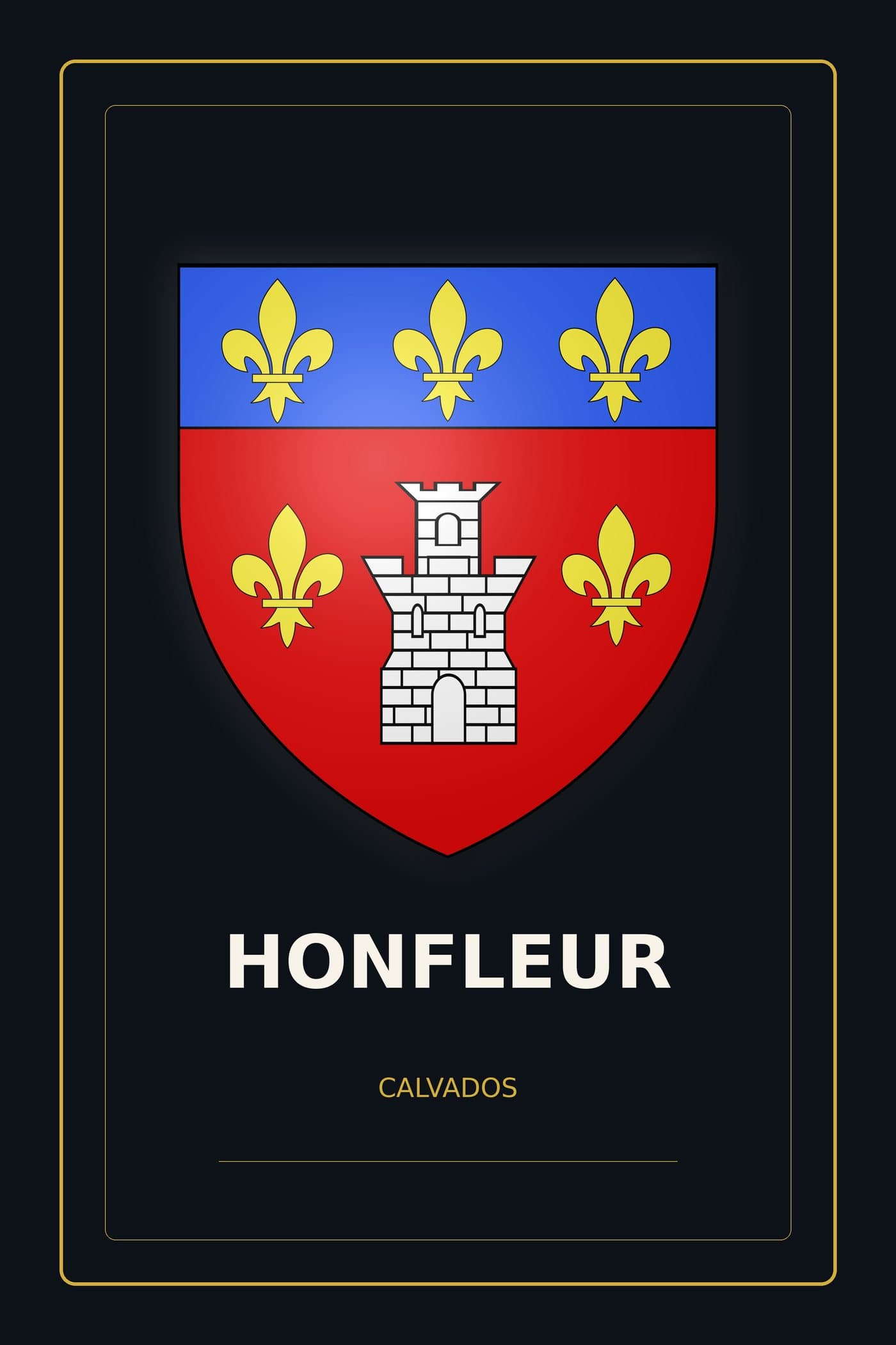 Blason d'Honfleur