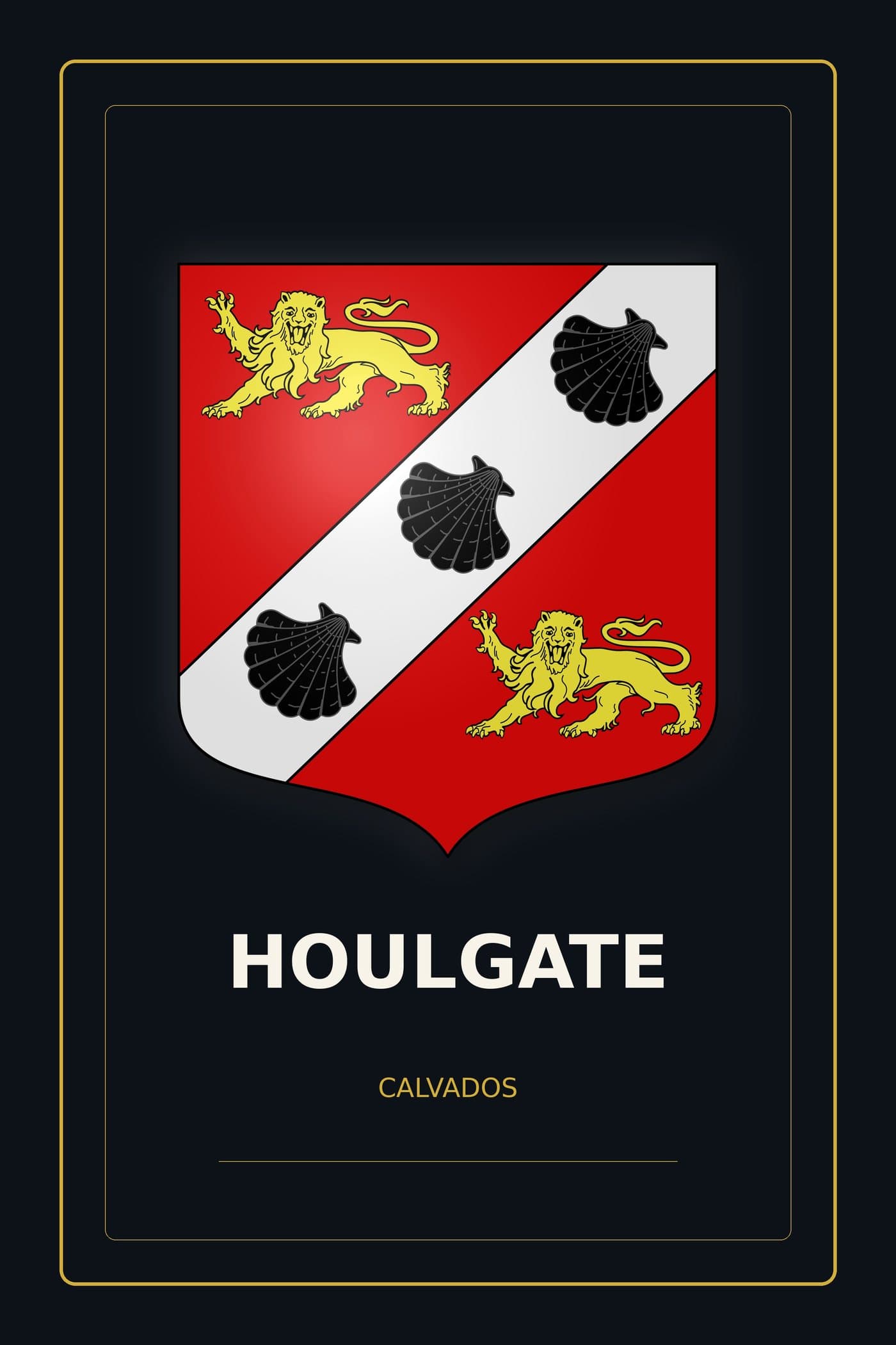 Blason d'Houlgate