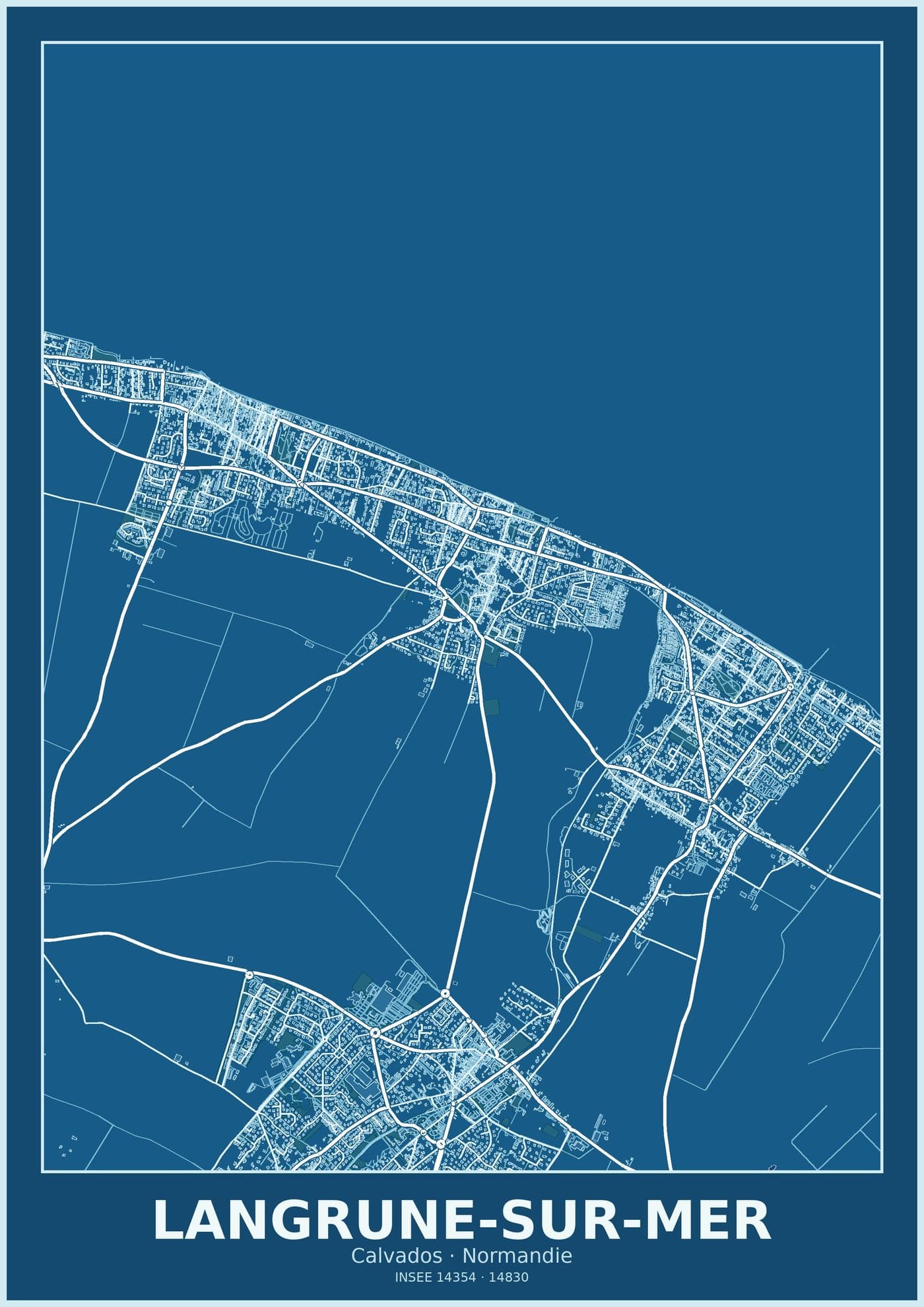 Plan de Langrune-sur-Mer