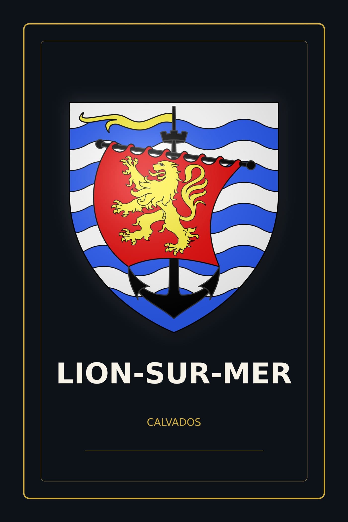 Blason de Lion-sur-Mer