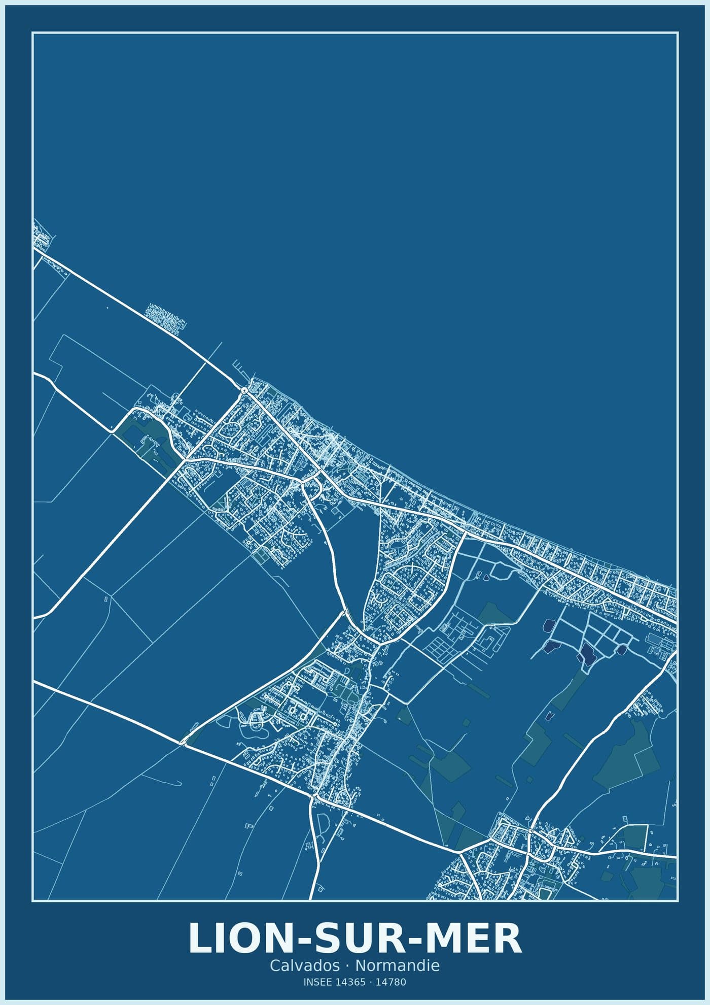 Plan de Lion-sur-Mer