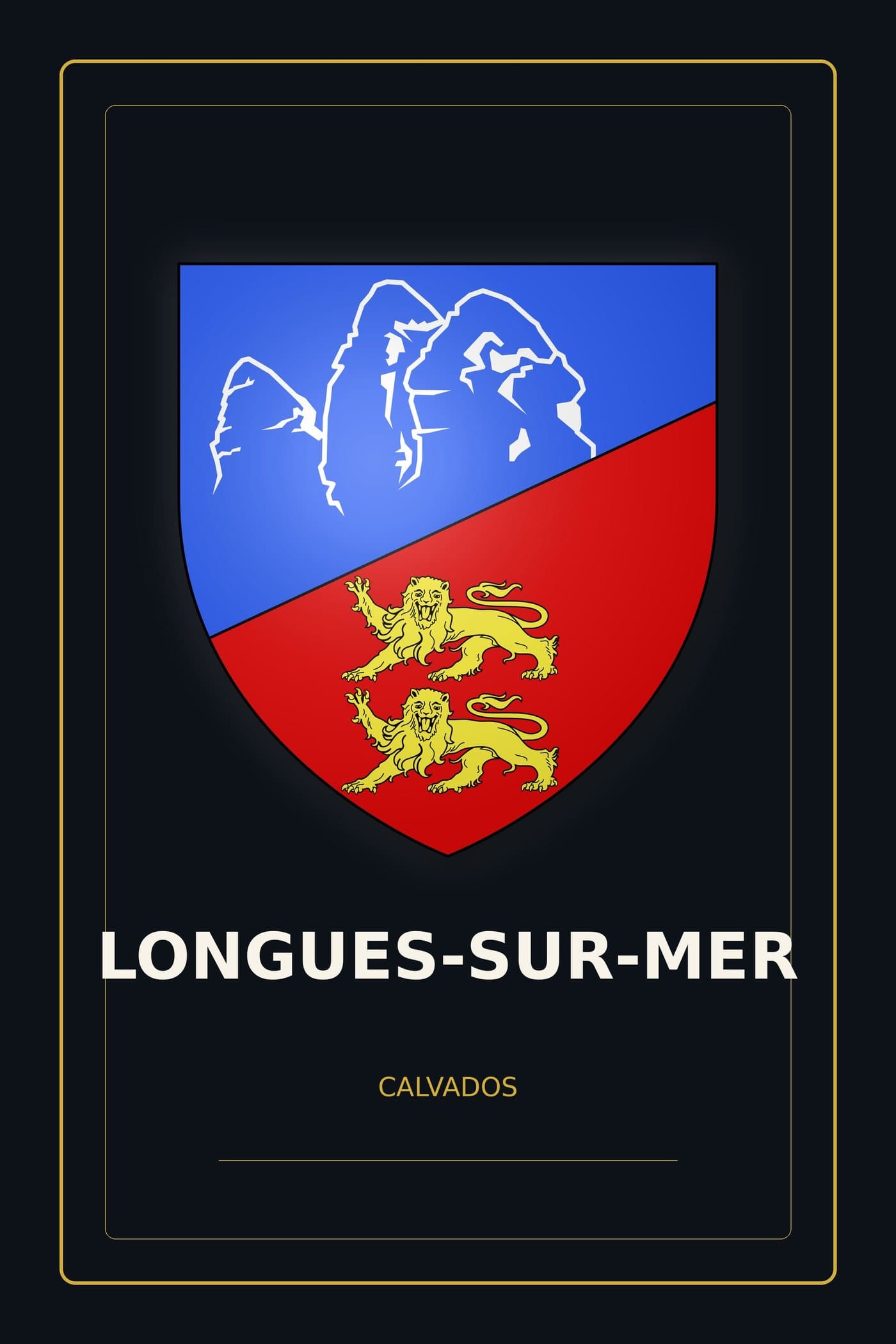 Blason de Longues-sur-Mer