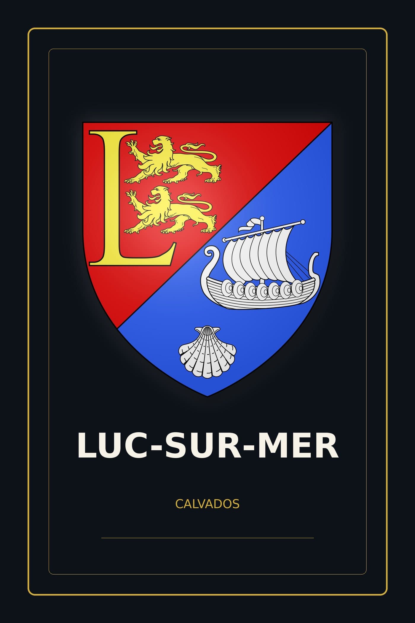 Blason de Luc-sur-Mer