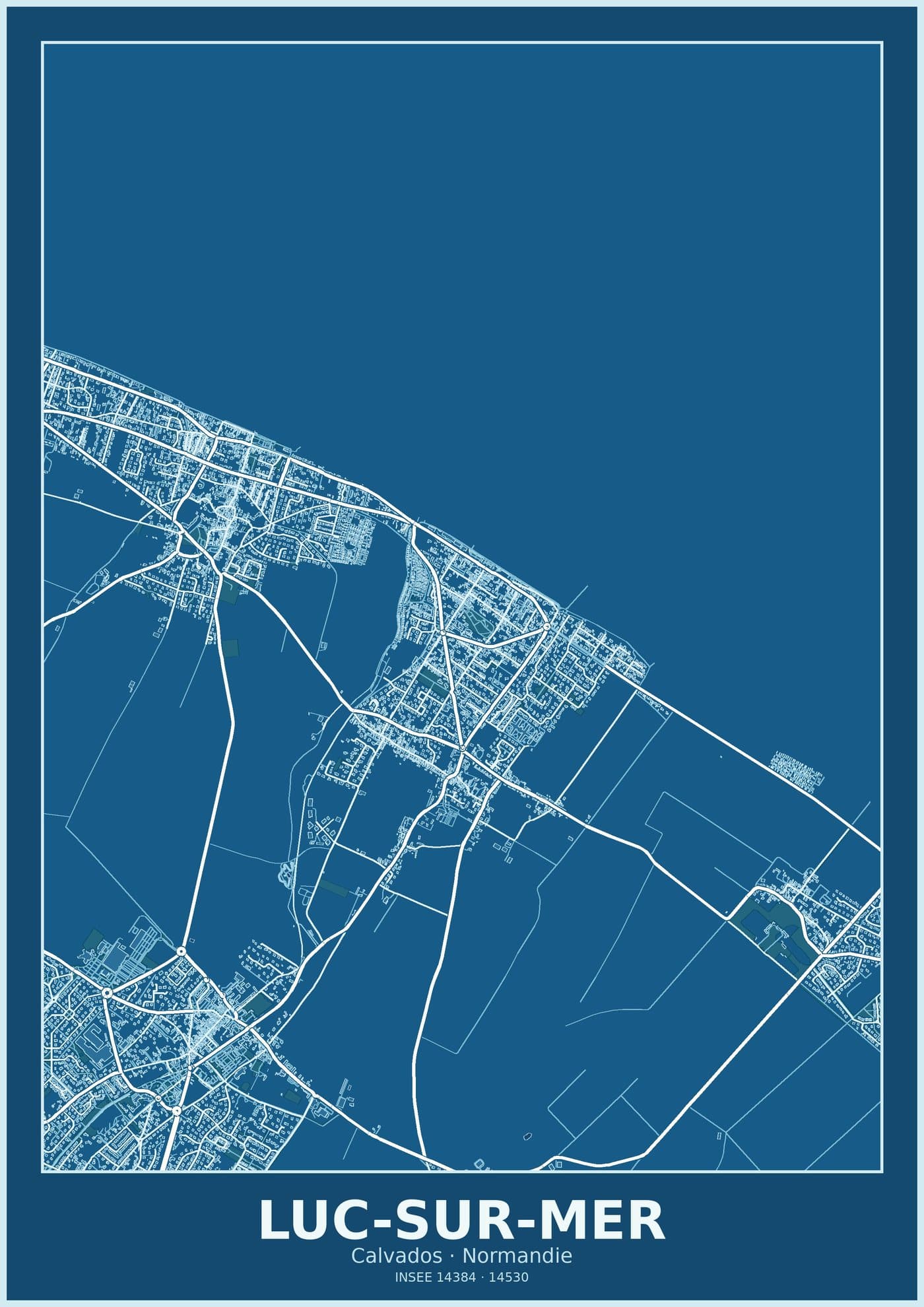 Plan de Luc-sur-Mer