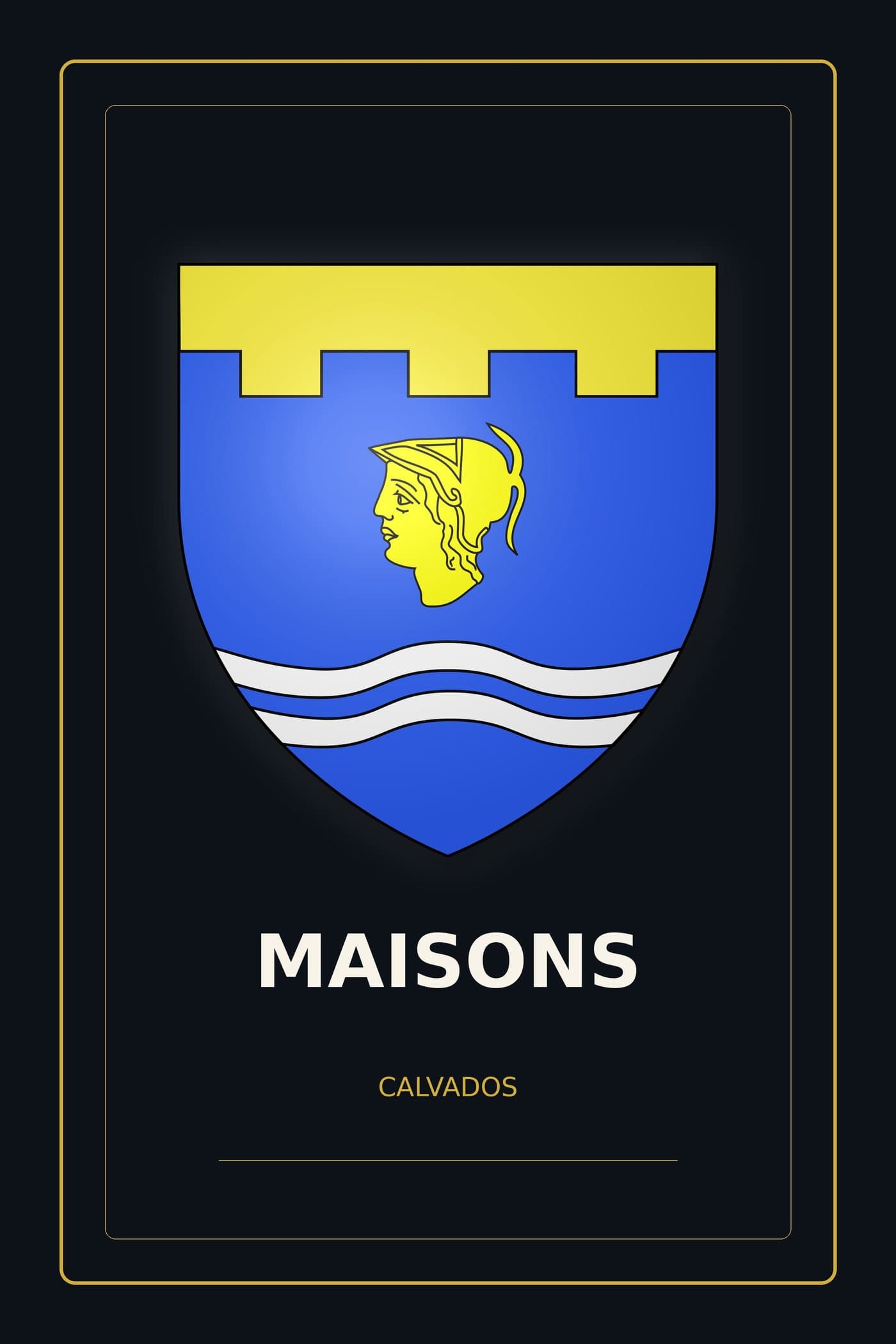 Blason de Maisons