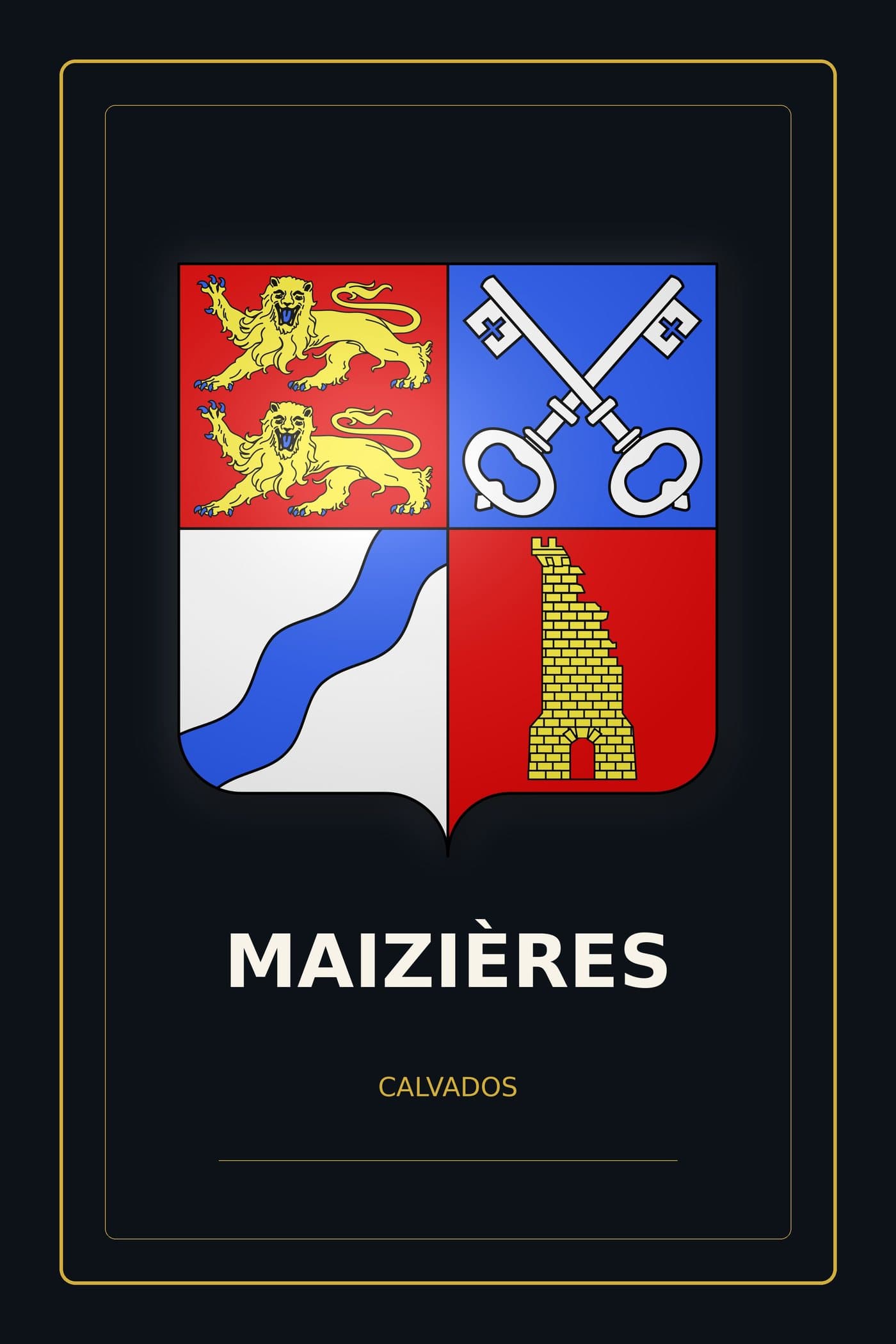 Blason de Maizières