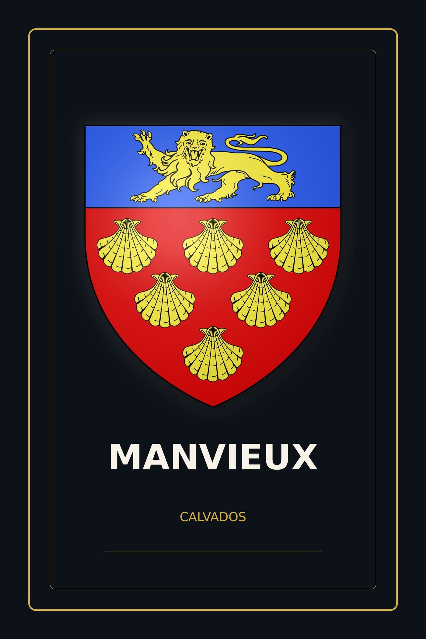 Blason de Manvieux
