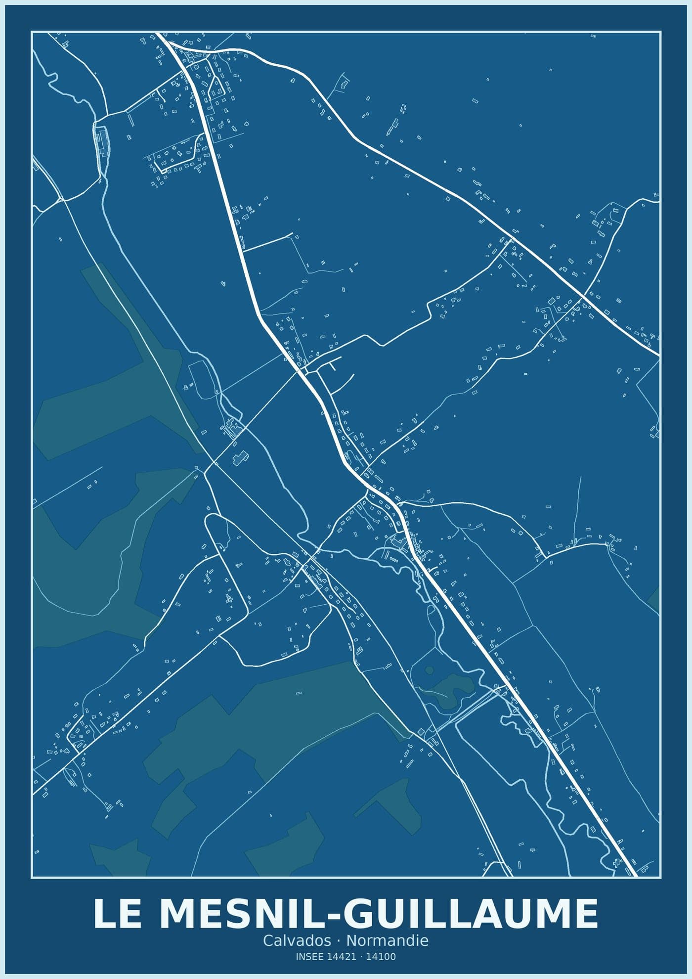 Plan du Mesnil-Guillaume