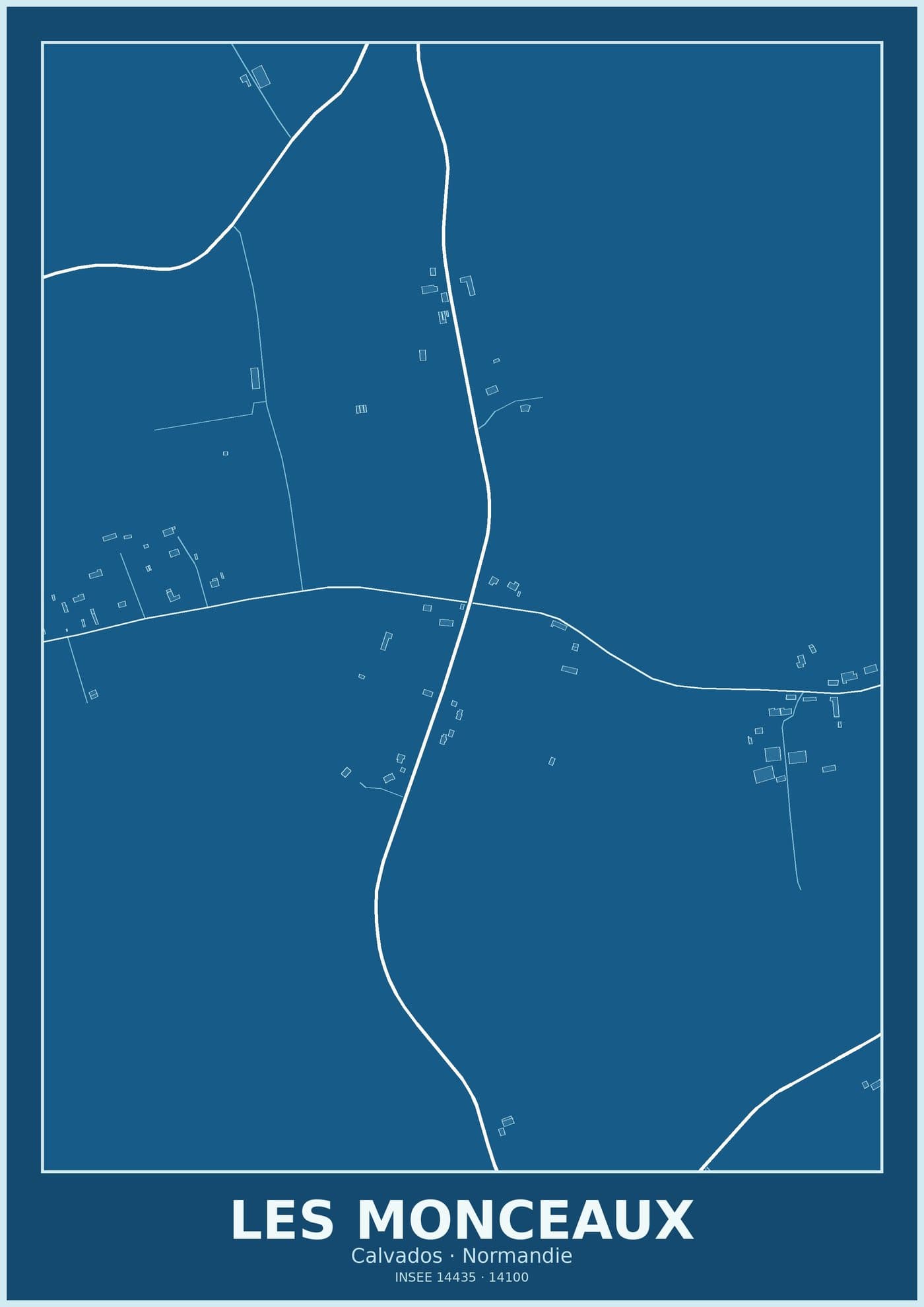 Plan des Monceaux