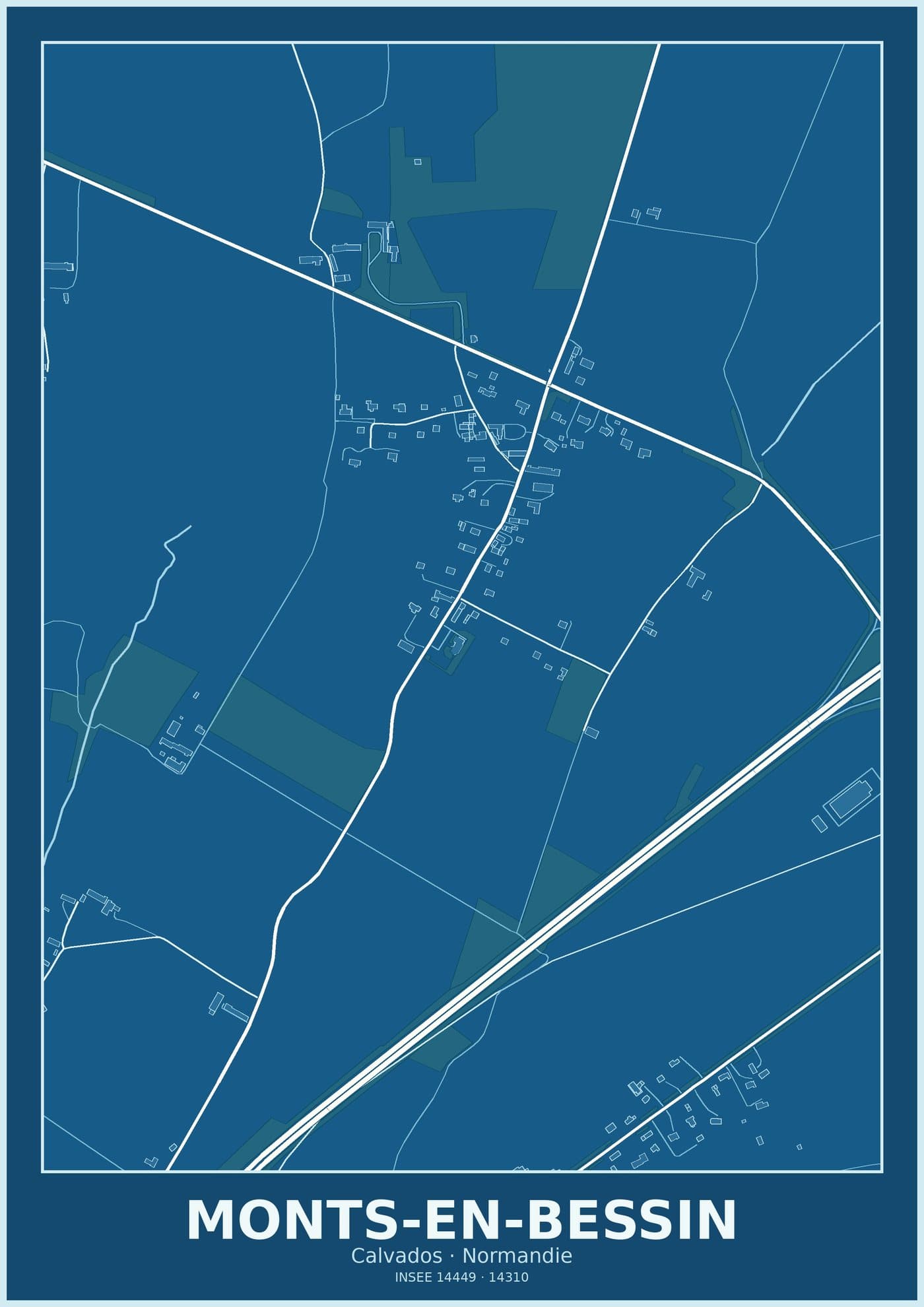 Plan de Monts-en-Bessin