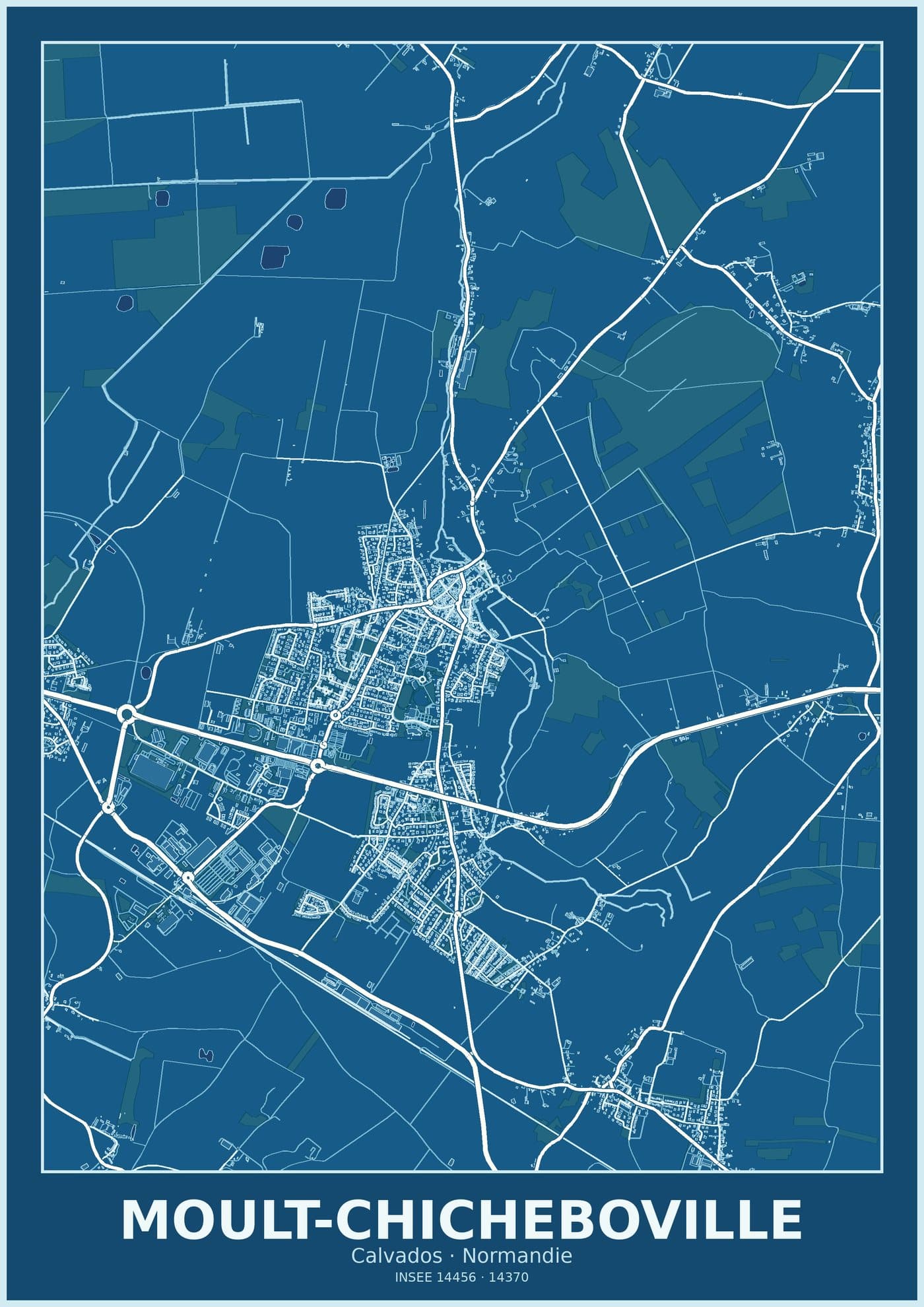 Plan de Moult-Chicheboville