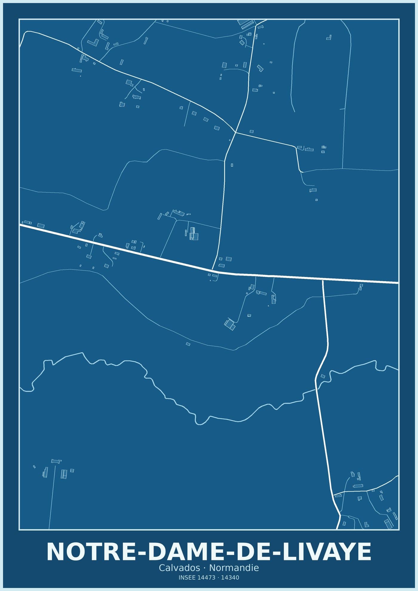 Plan de Notre-Dame-de-Livaye