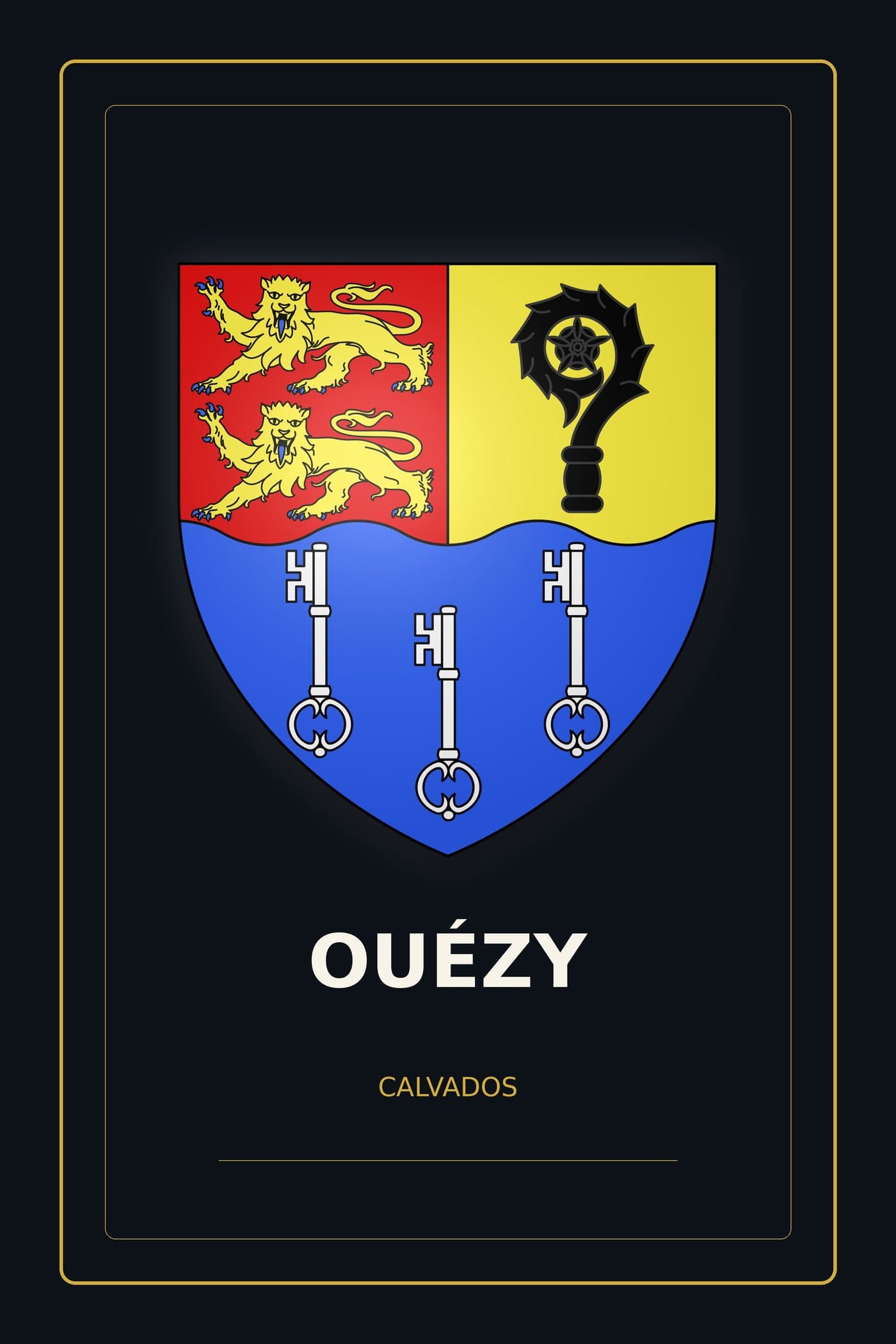 Blason d'Ouézy