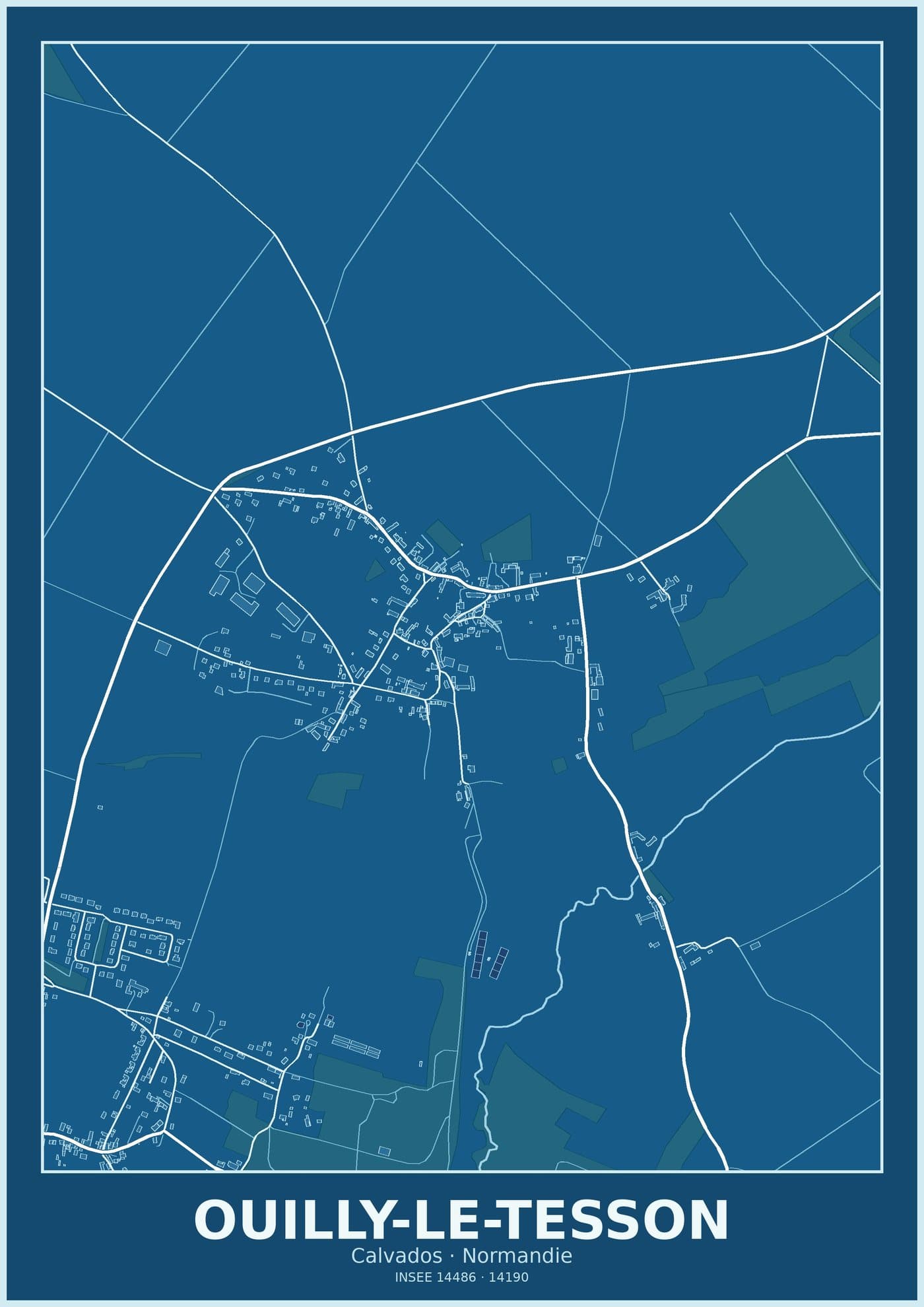 Plan d'Ouilly-le-Tesson