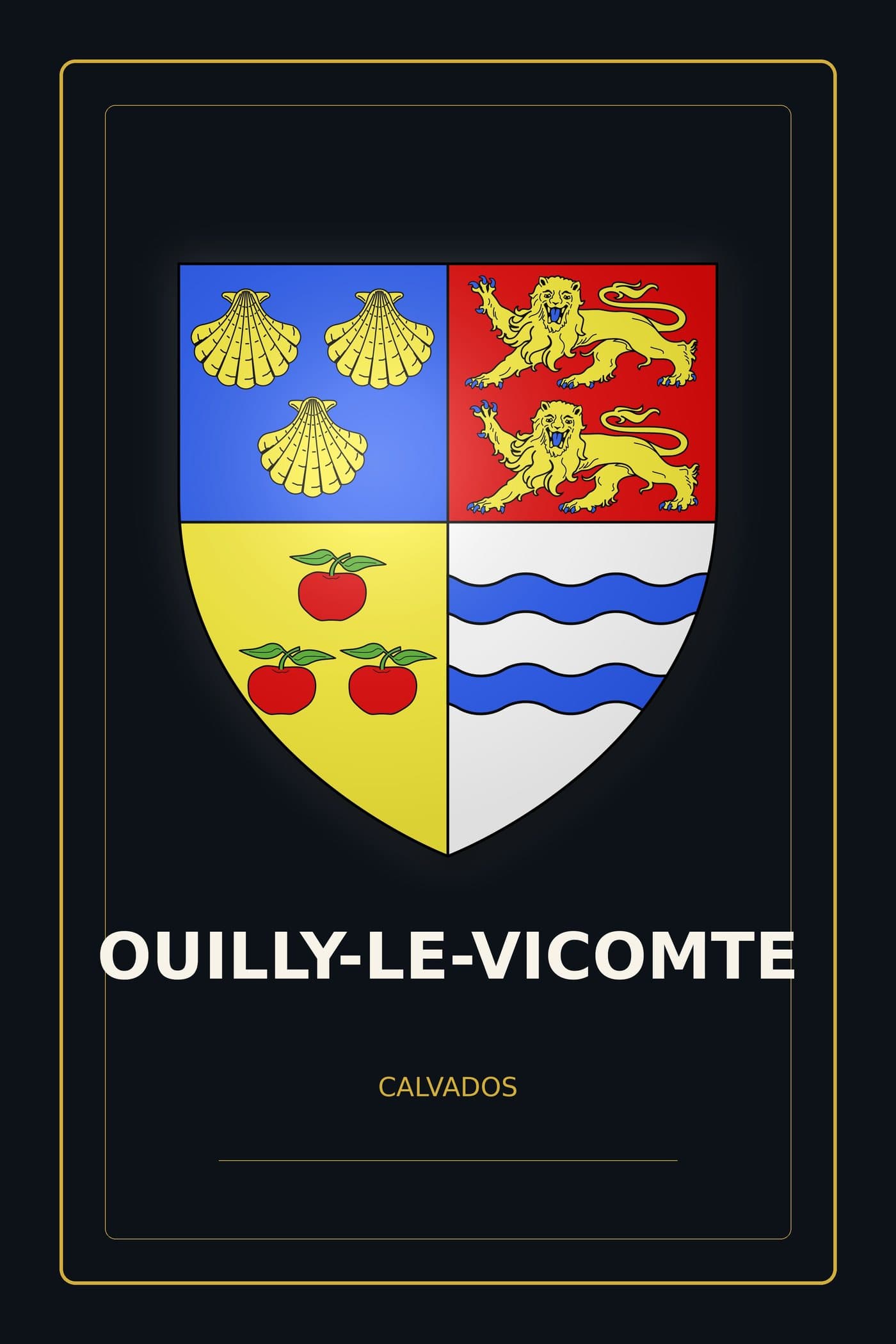 Blason d'Ouilly-le-Vicomte