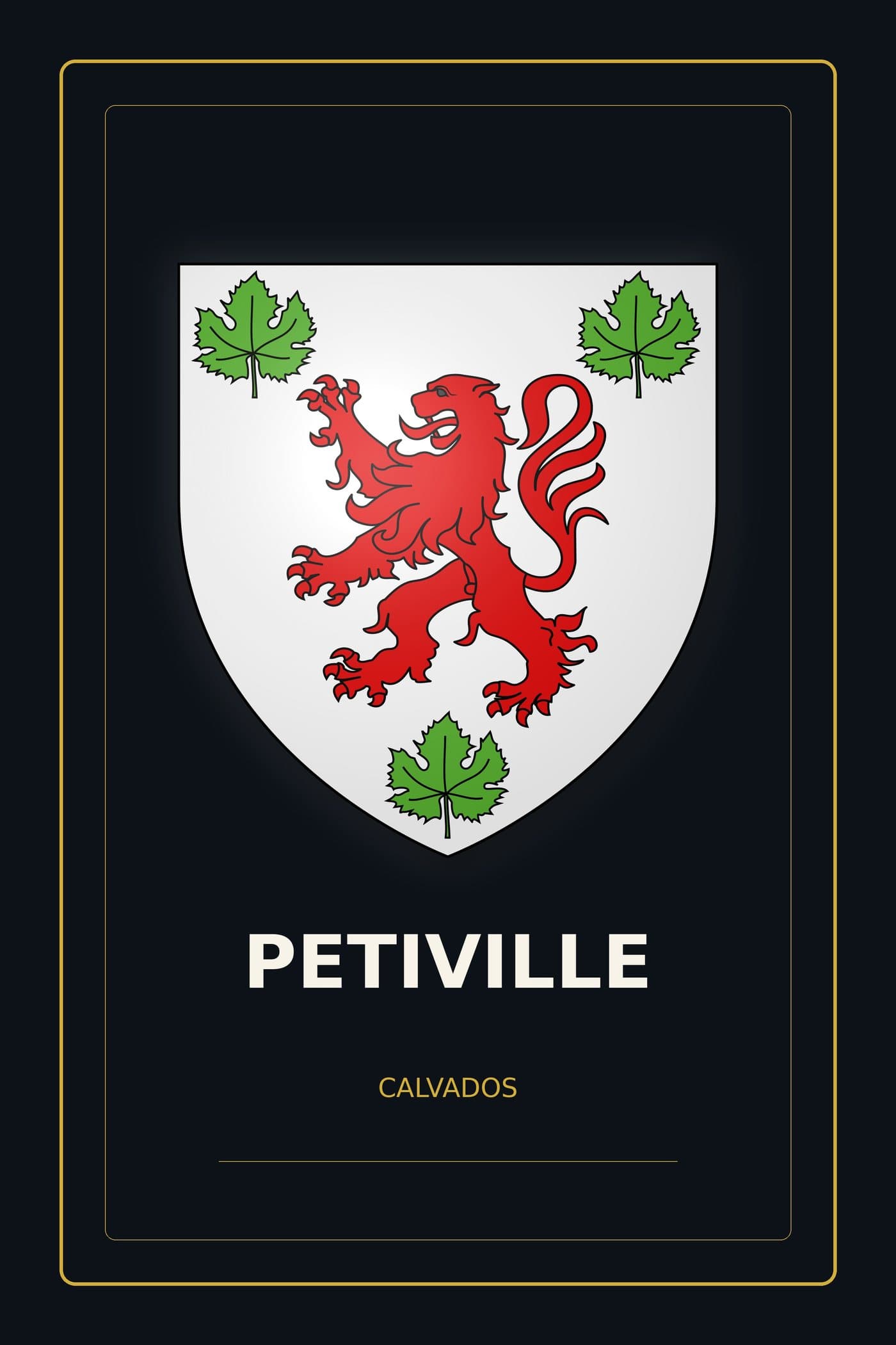 Blason de Petiville
