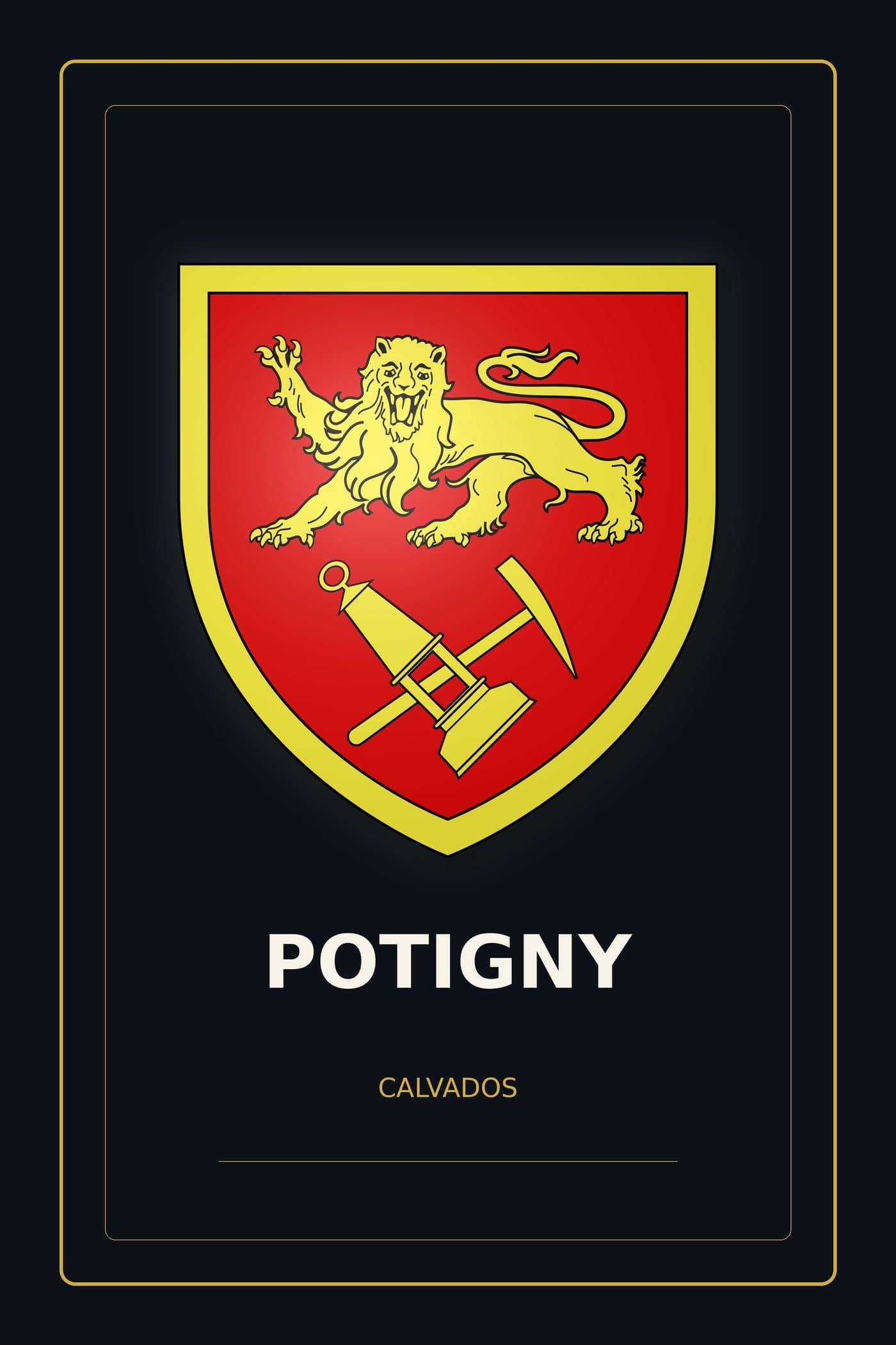Blason de Potigny
