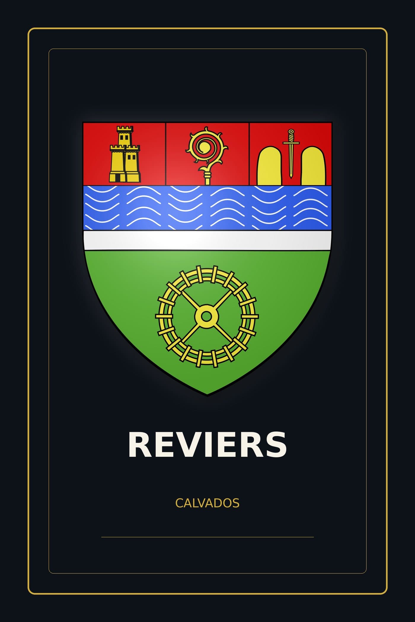 Blason de Reviers