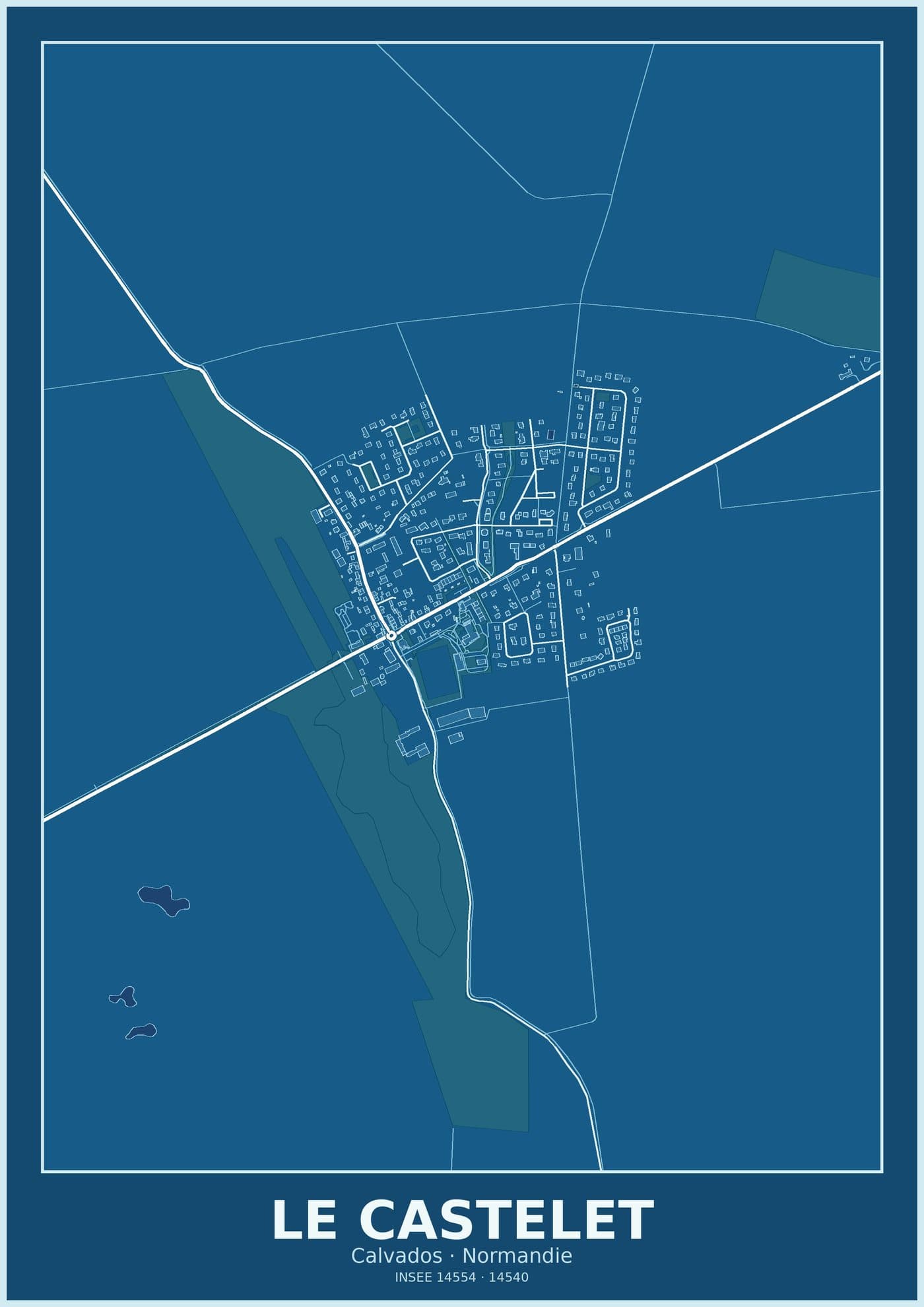 Plan du Castelet