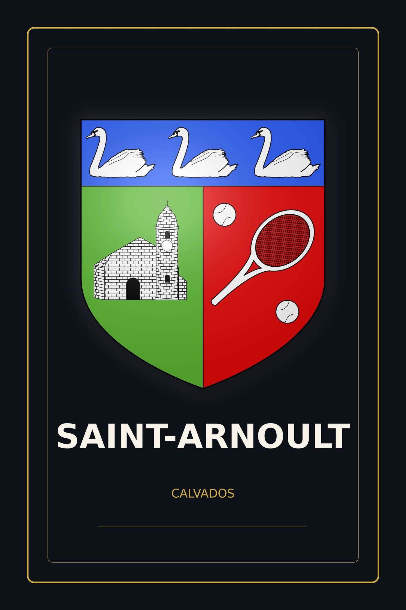 Blason de Saint-Arnoult