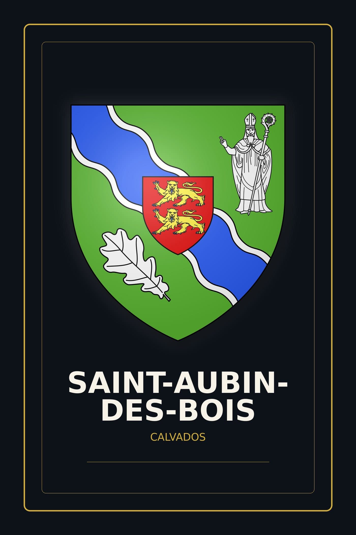 Affiche de Saint-Aubin-des-Bois