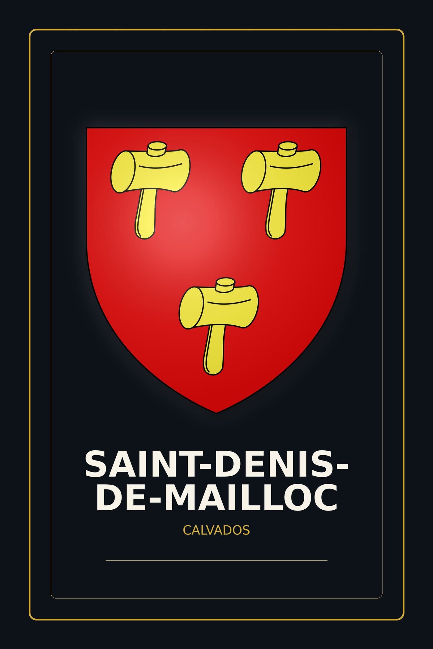 Blason de Saint-Denis-de-Mailloc