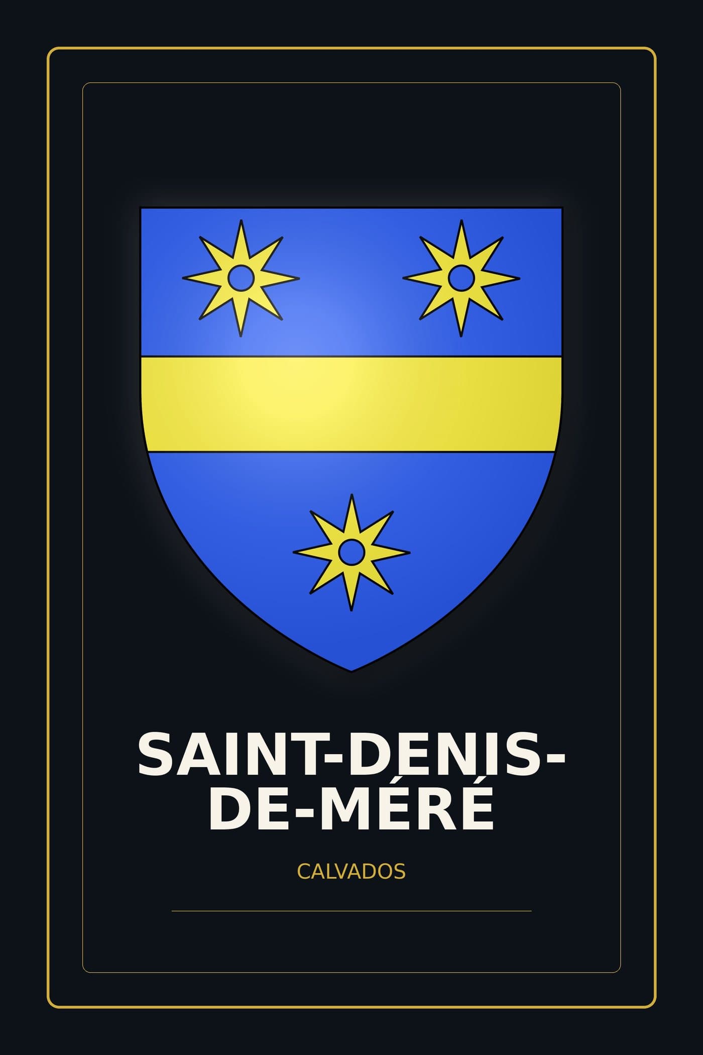 Blason de Saint-Denis-de-Méré