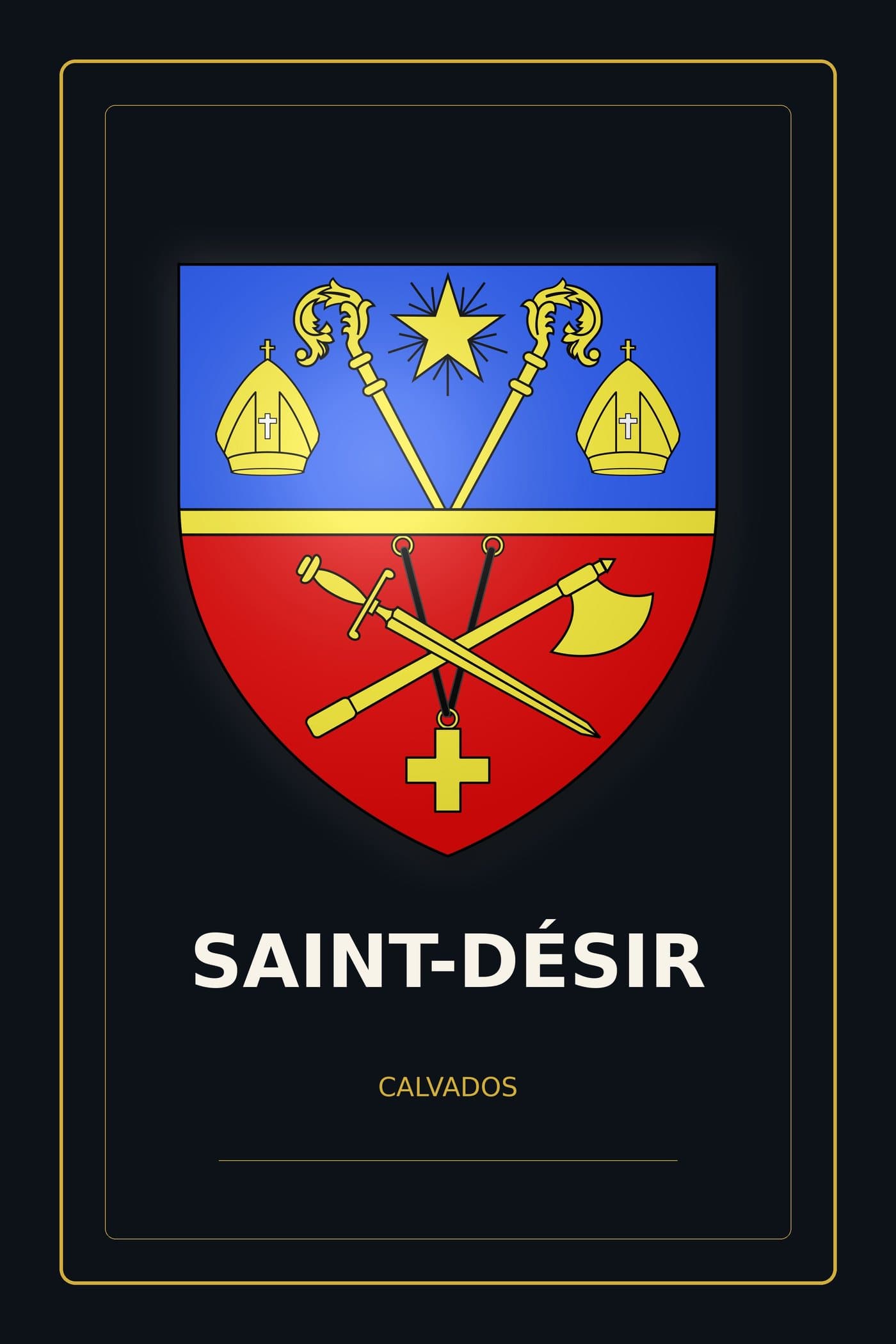 Blason de Saint-Désir