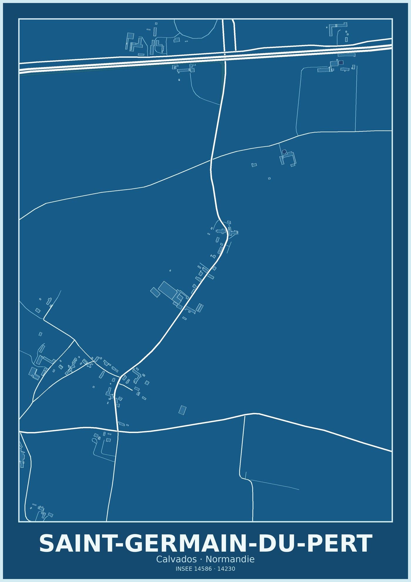 Plan de Saint-Germain-du-Pert