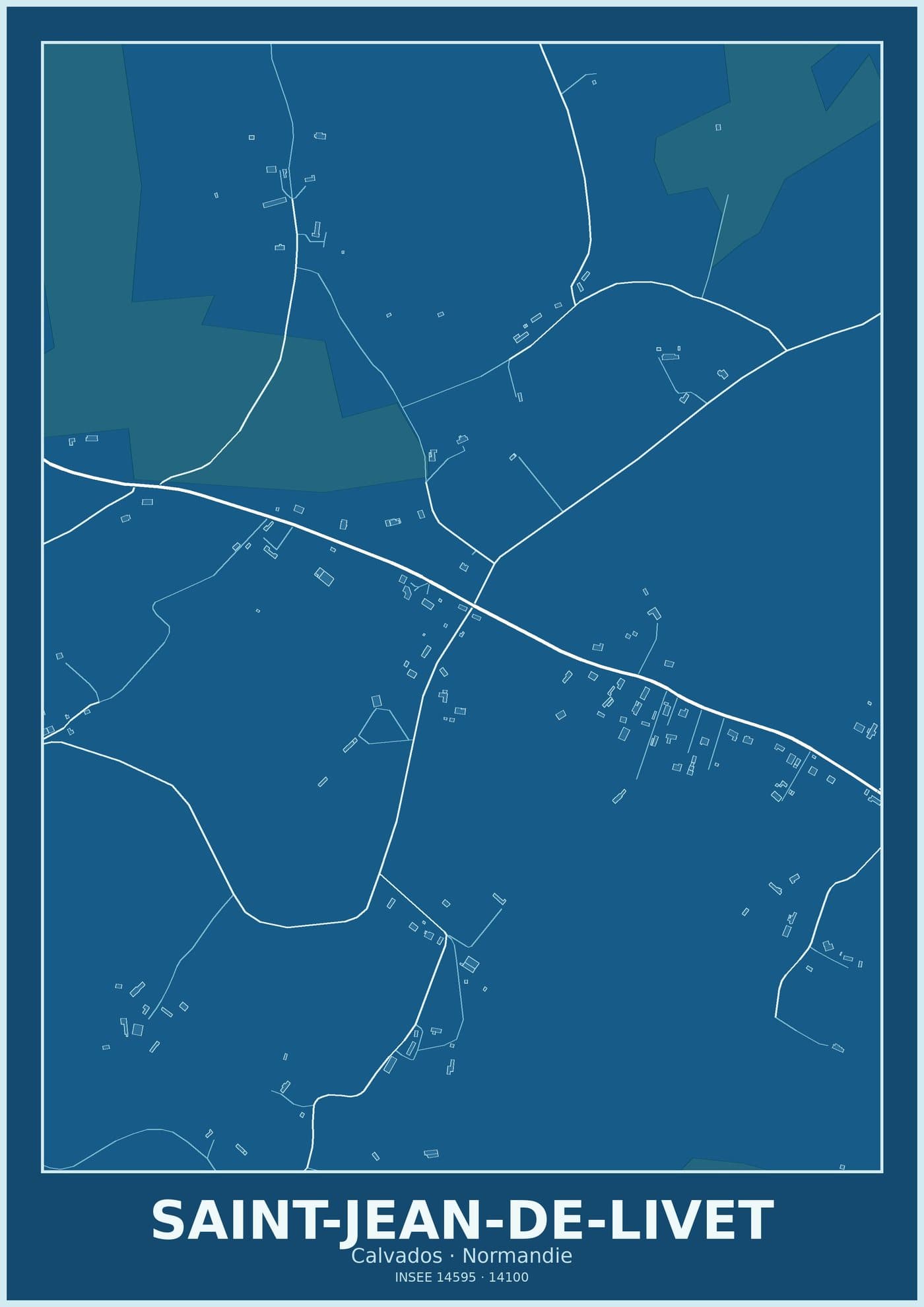 Plan de Saint-Jean-de-Livet