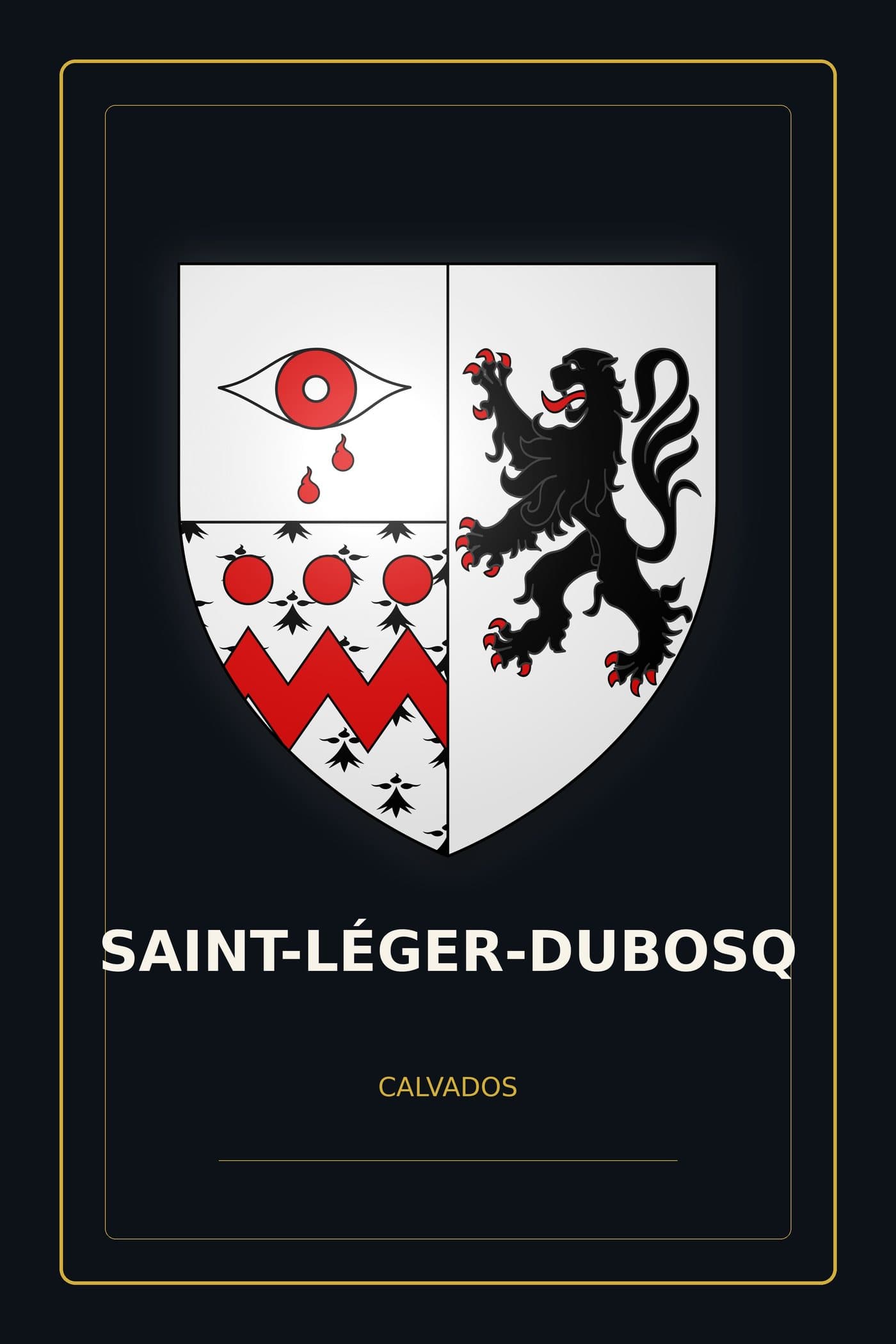 Blason de Saint-Léger-Dubosq