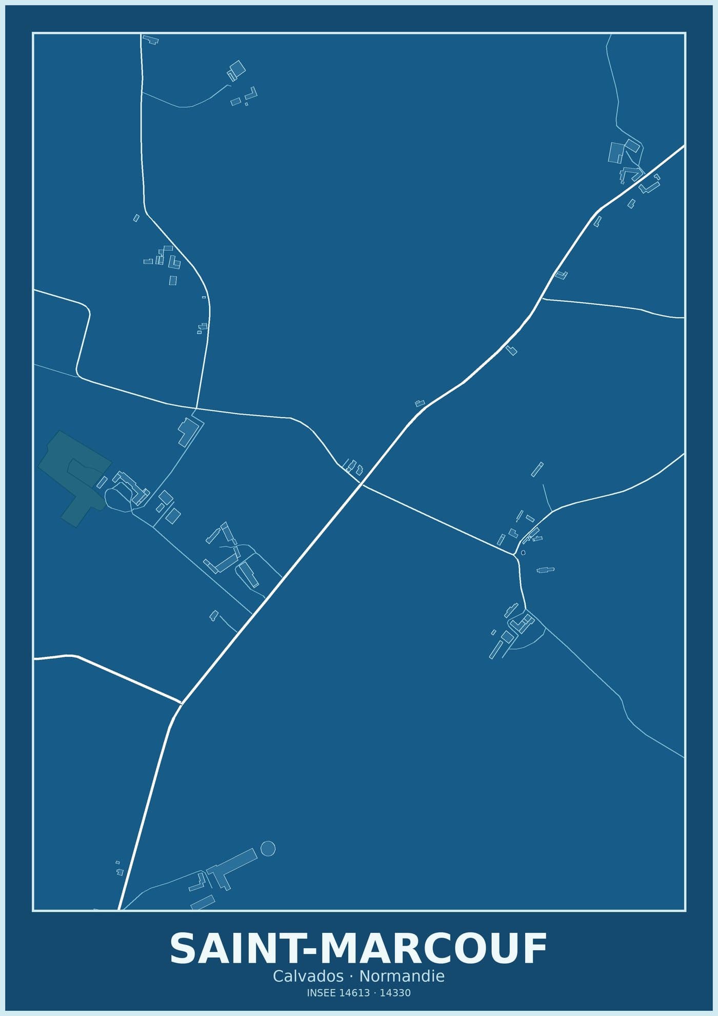 Plan de Saint-Marcouf