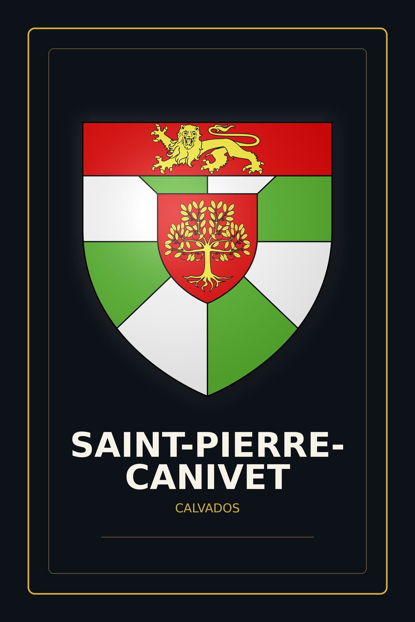 Blason de Saint-Pierre-Canivet