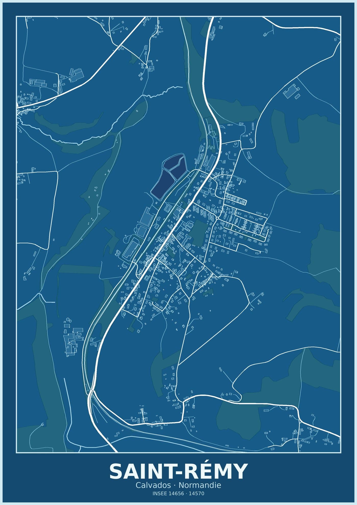 Plan de Saint-Rémy