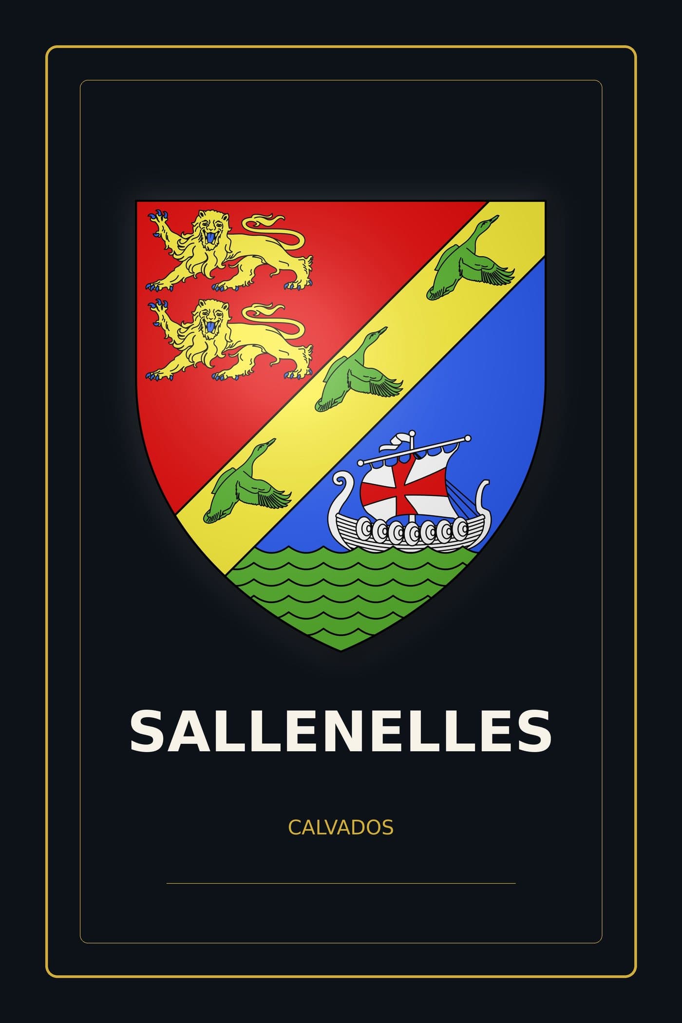 Blason de Sallenelles