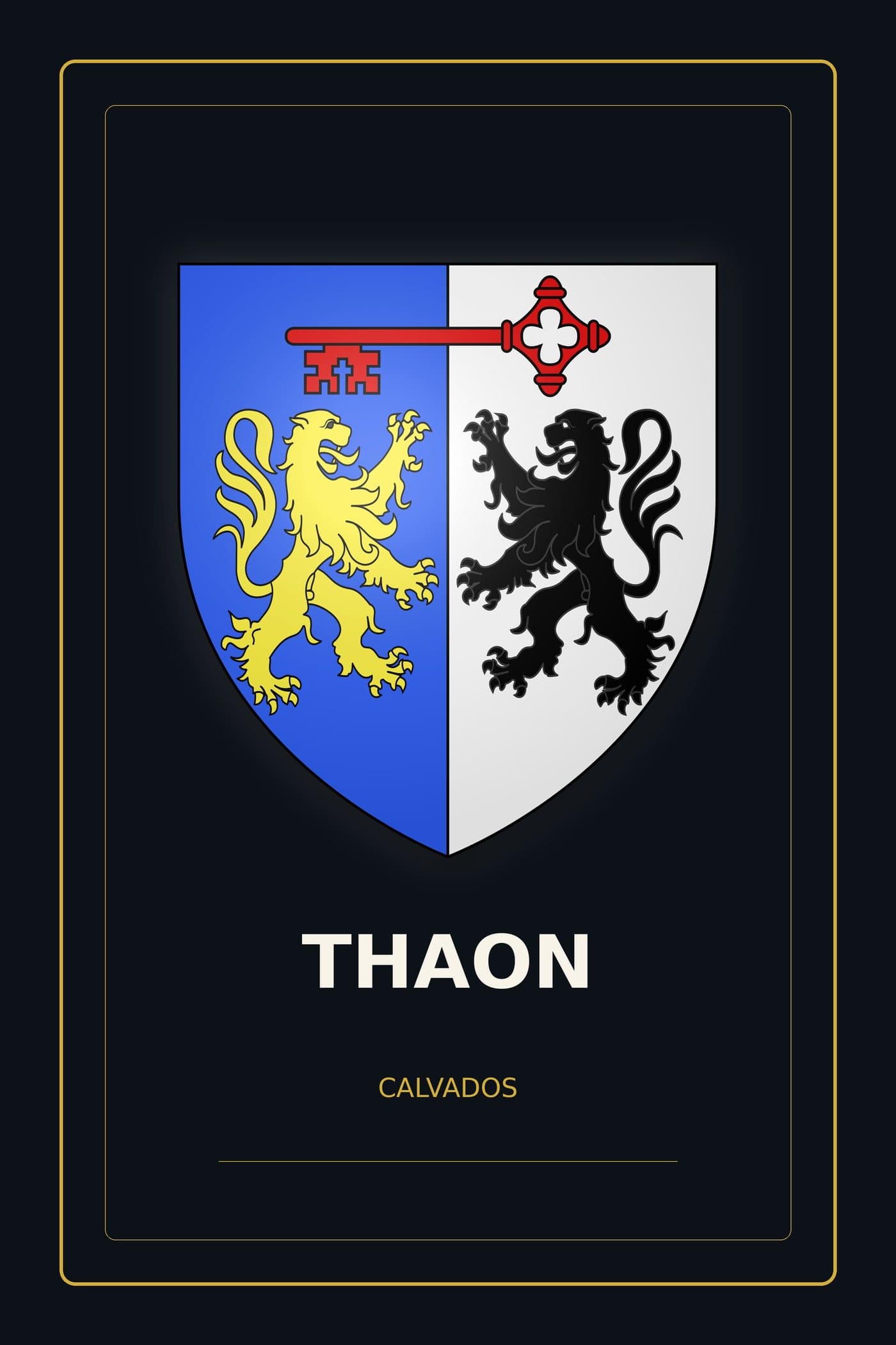 Blason de Thaon