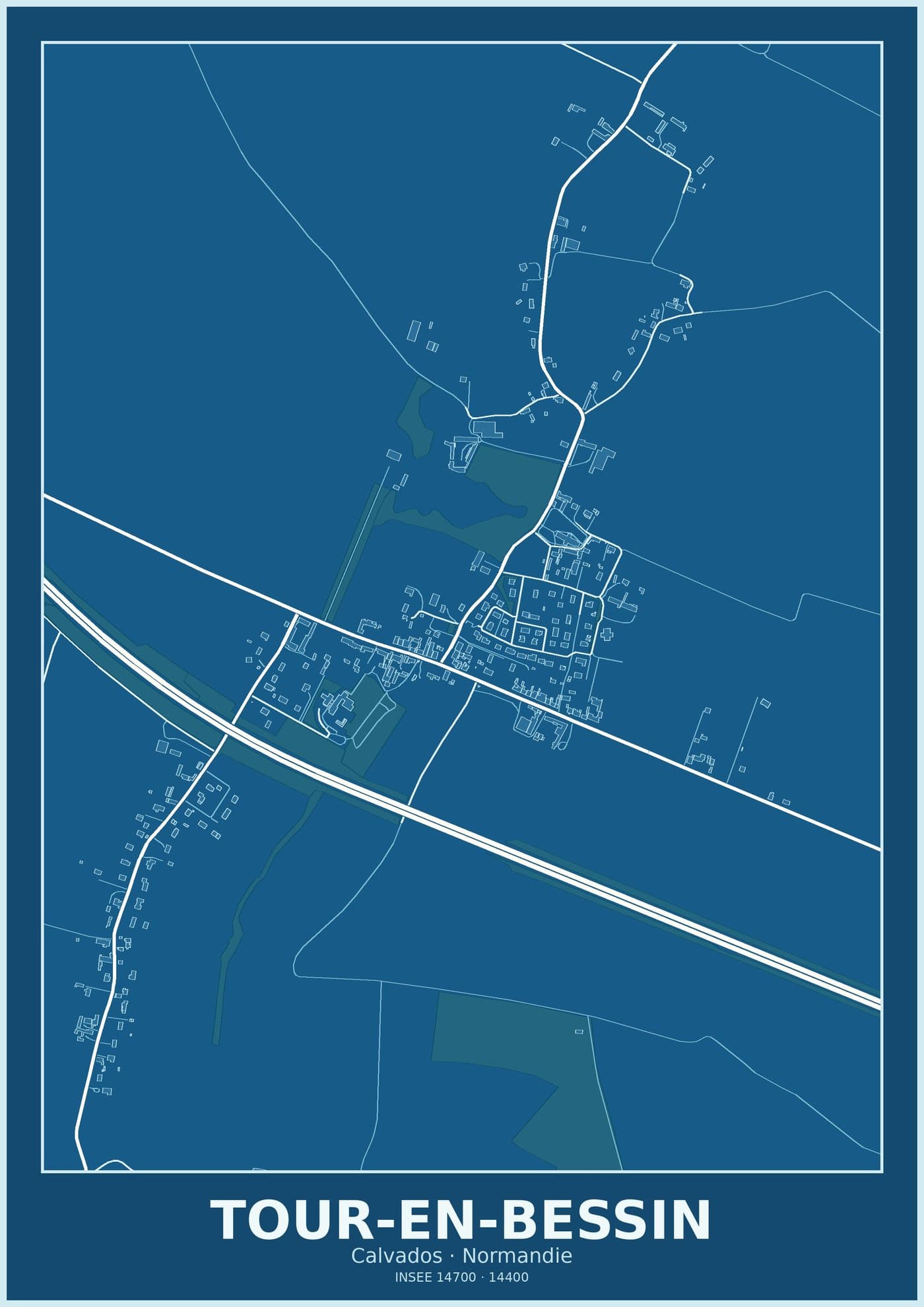 Plan de Tour-en-Bessin