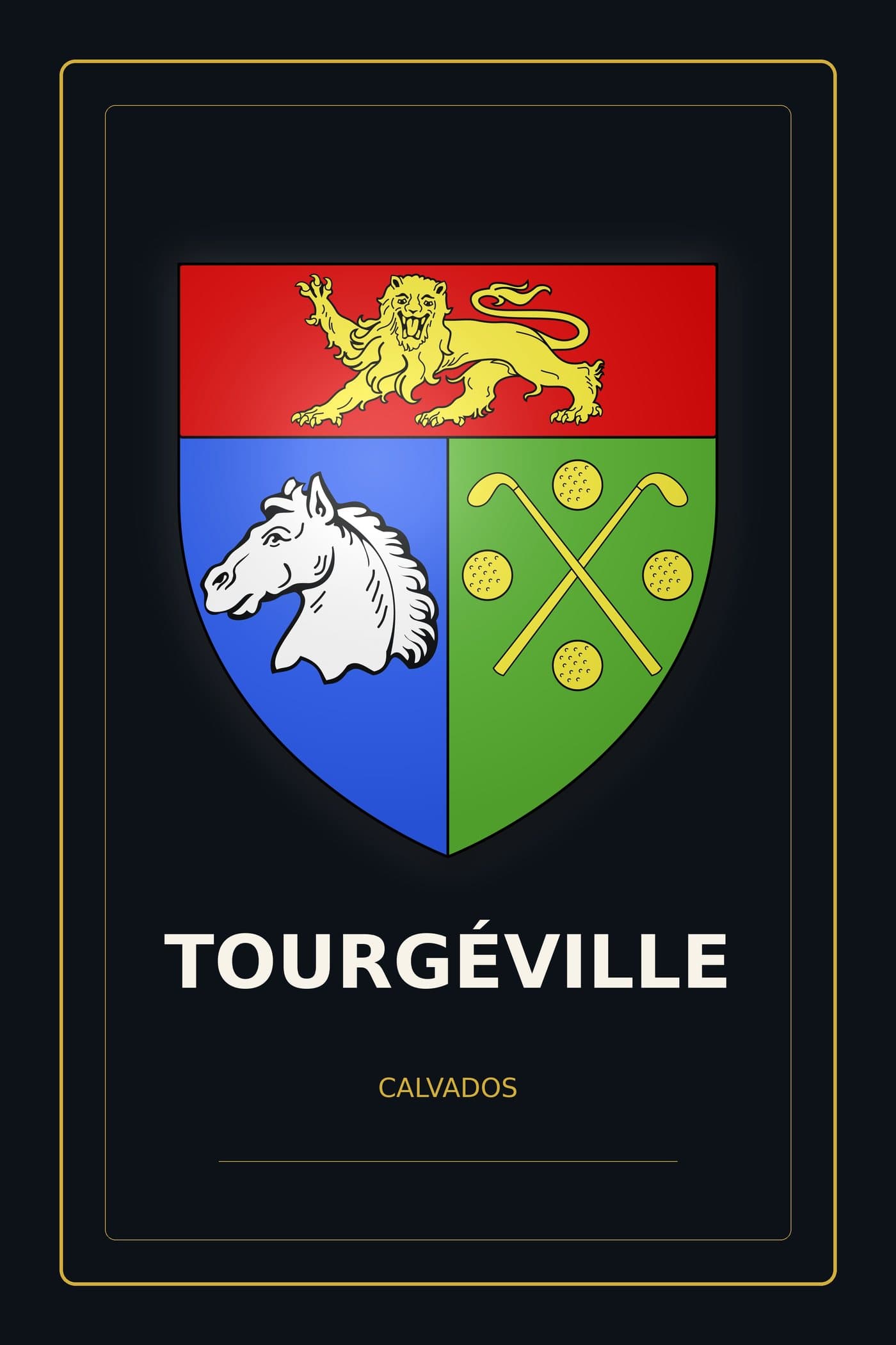 Blason de Tourgéville