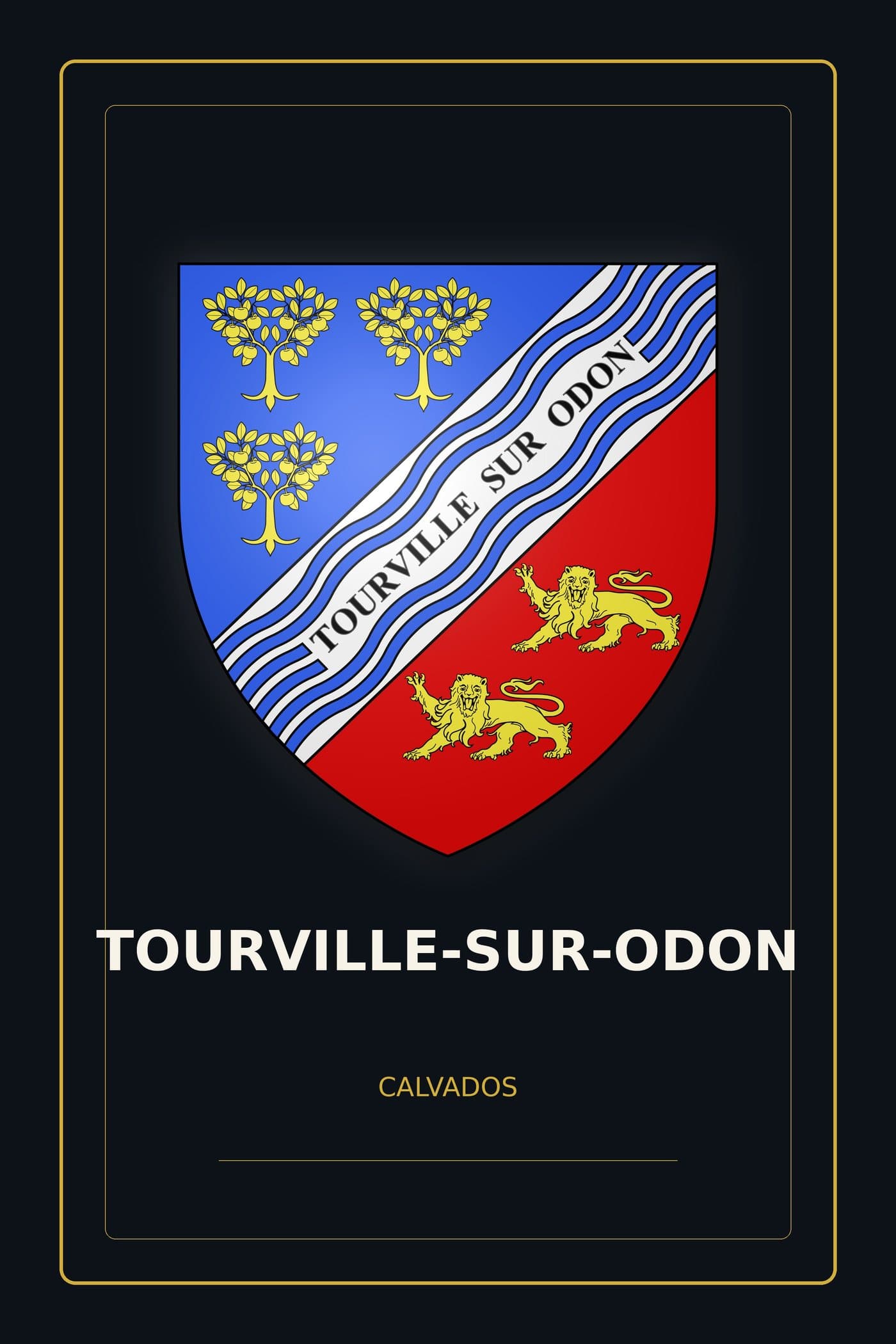 Blason de Tourville-sur-Odon