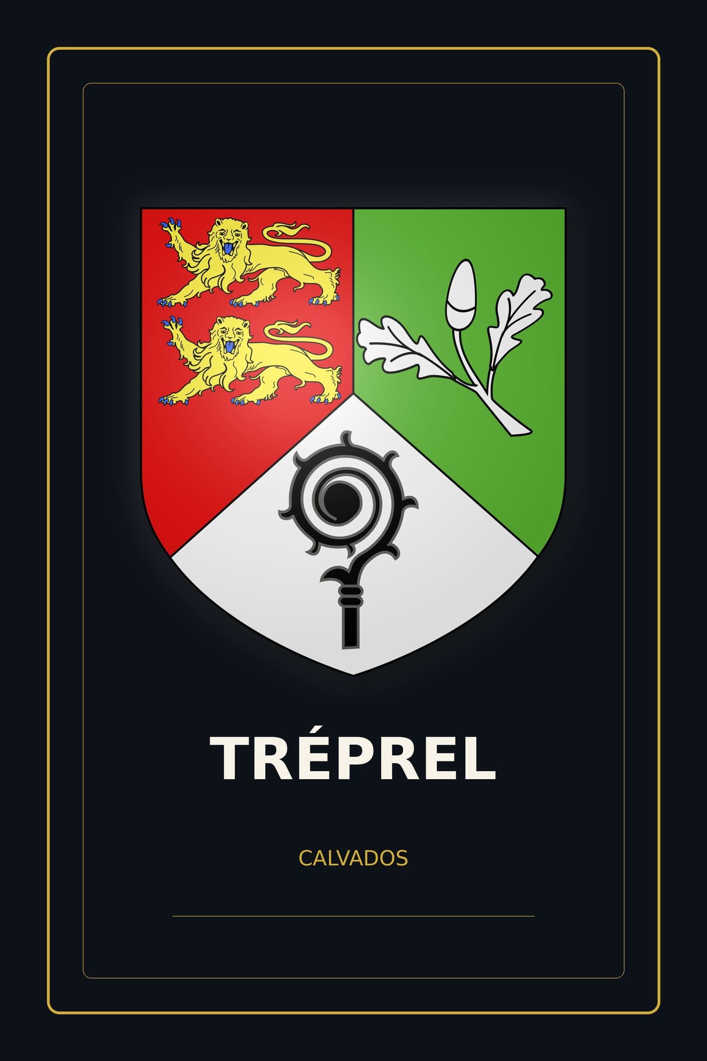 Blason de Tréprel