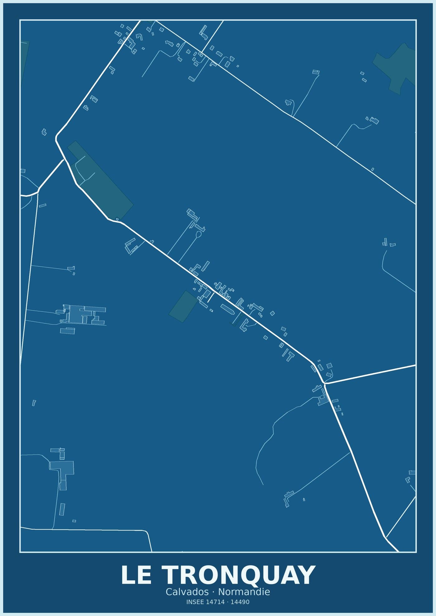 Plan du Tronquay