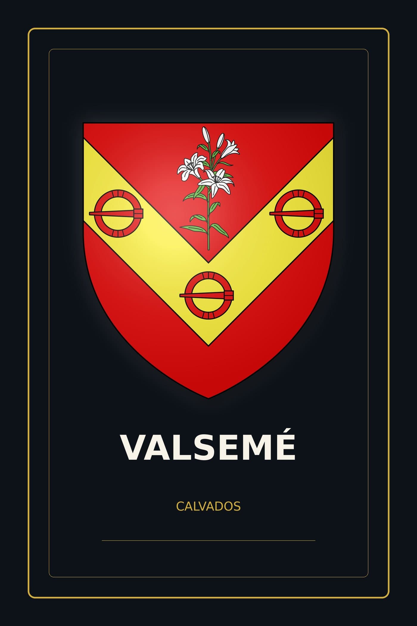 Blason de Valsemé