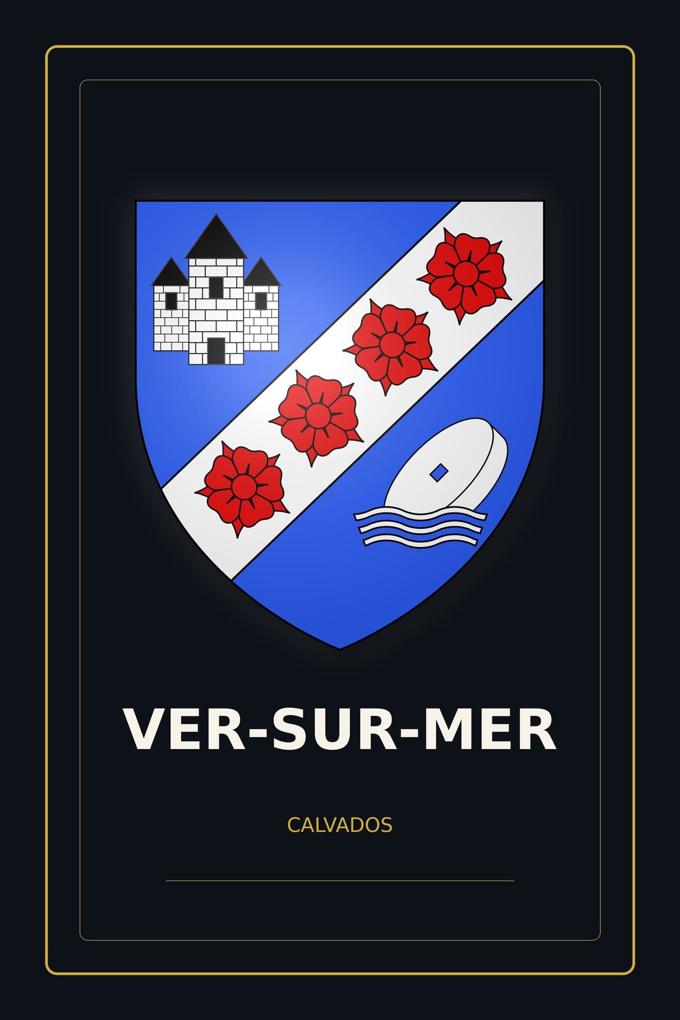 Blason de Ver-sur-Mer