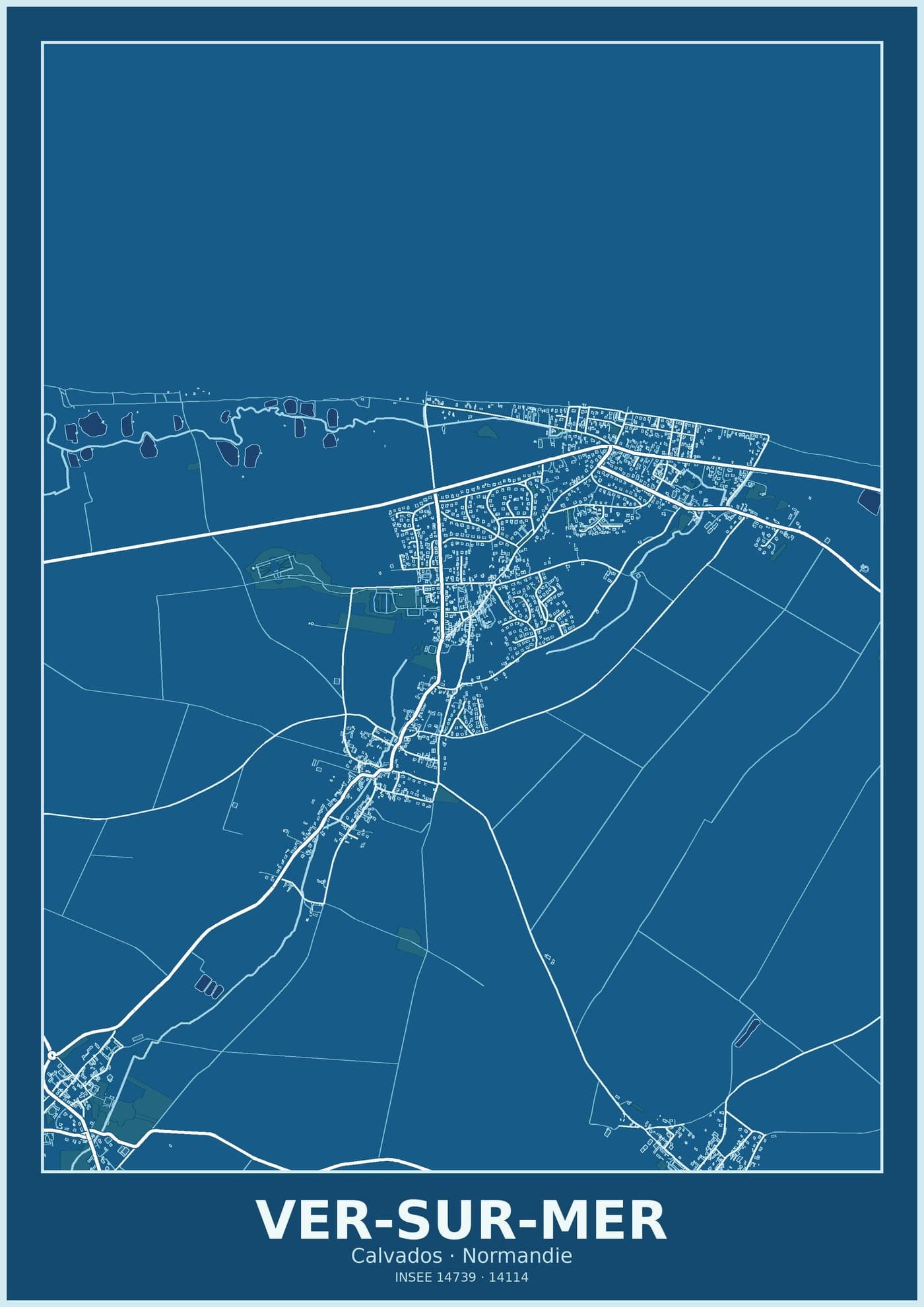 Plan de Ver-sur-Mer