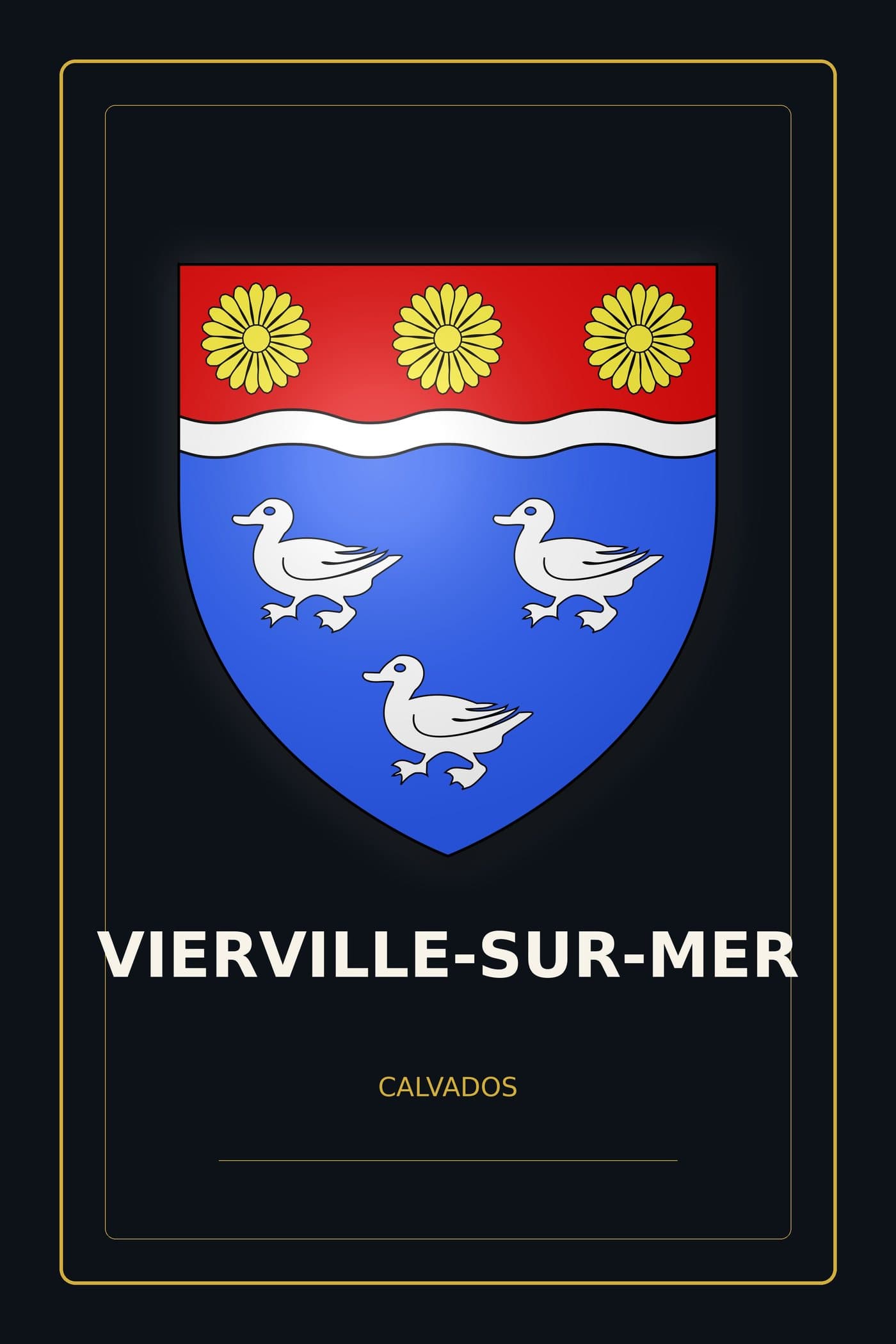 Blason de Vierville-sur-Mer